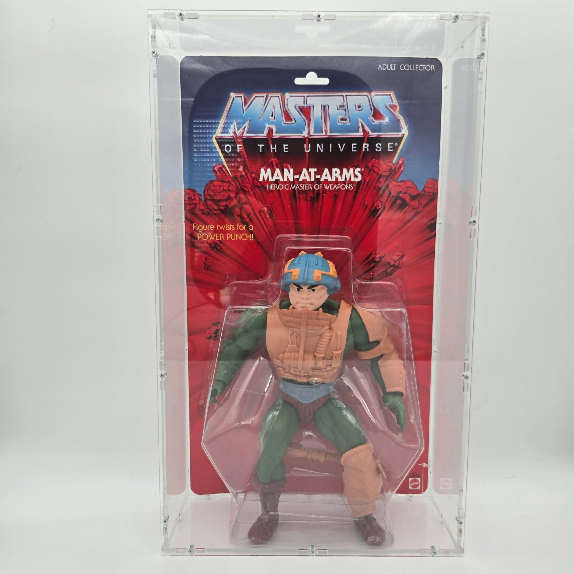 Master of the Universe 12" GIANTS Actionfigur Man-At-Arms 2014 *SORA-CASE*