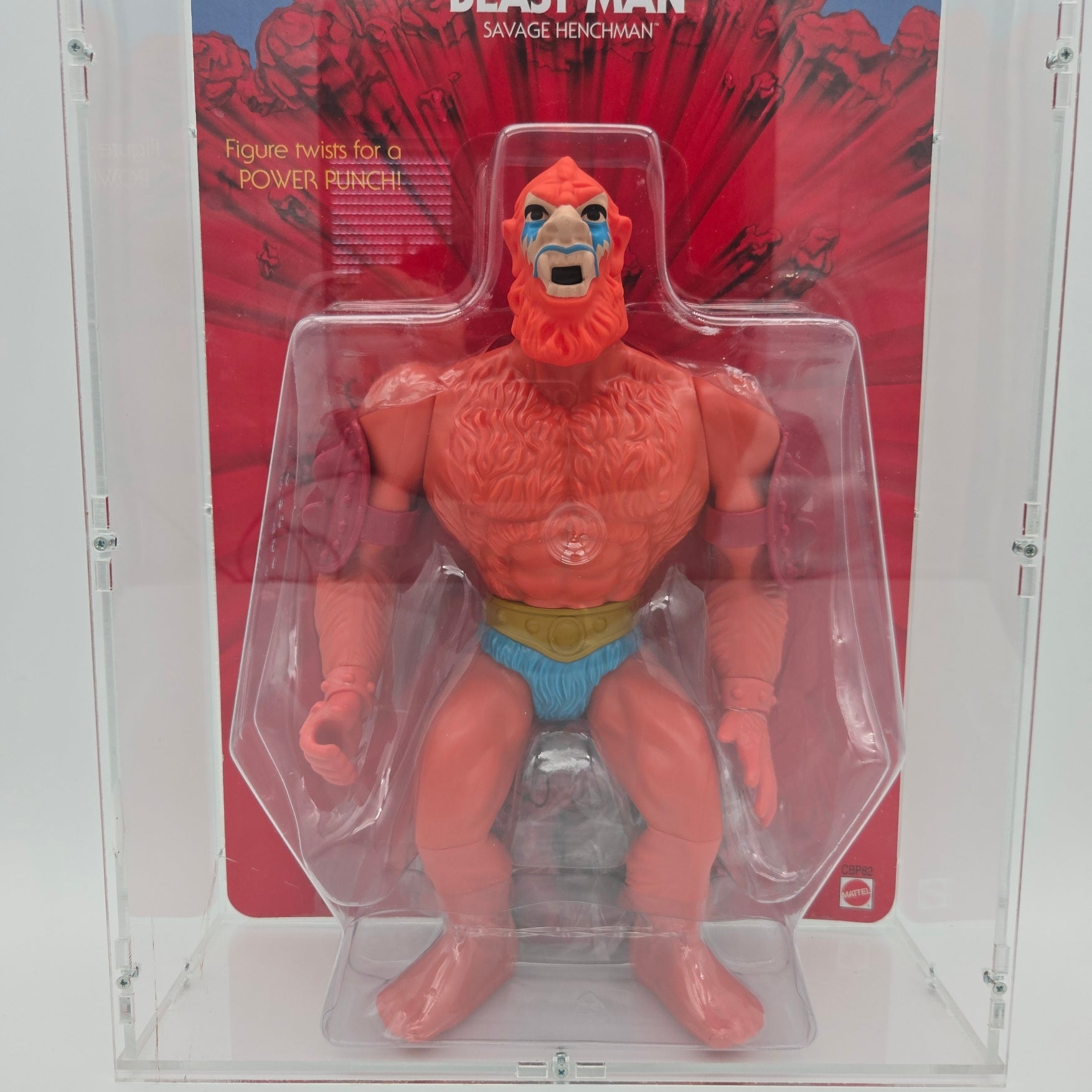 Master of the Universe 12" GIANTS Actionfigur Beast Man 2014 *SORA-CASE*