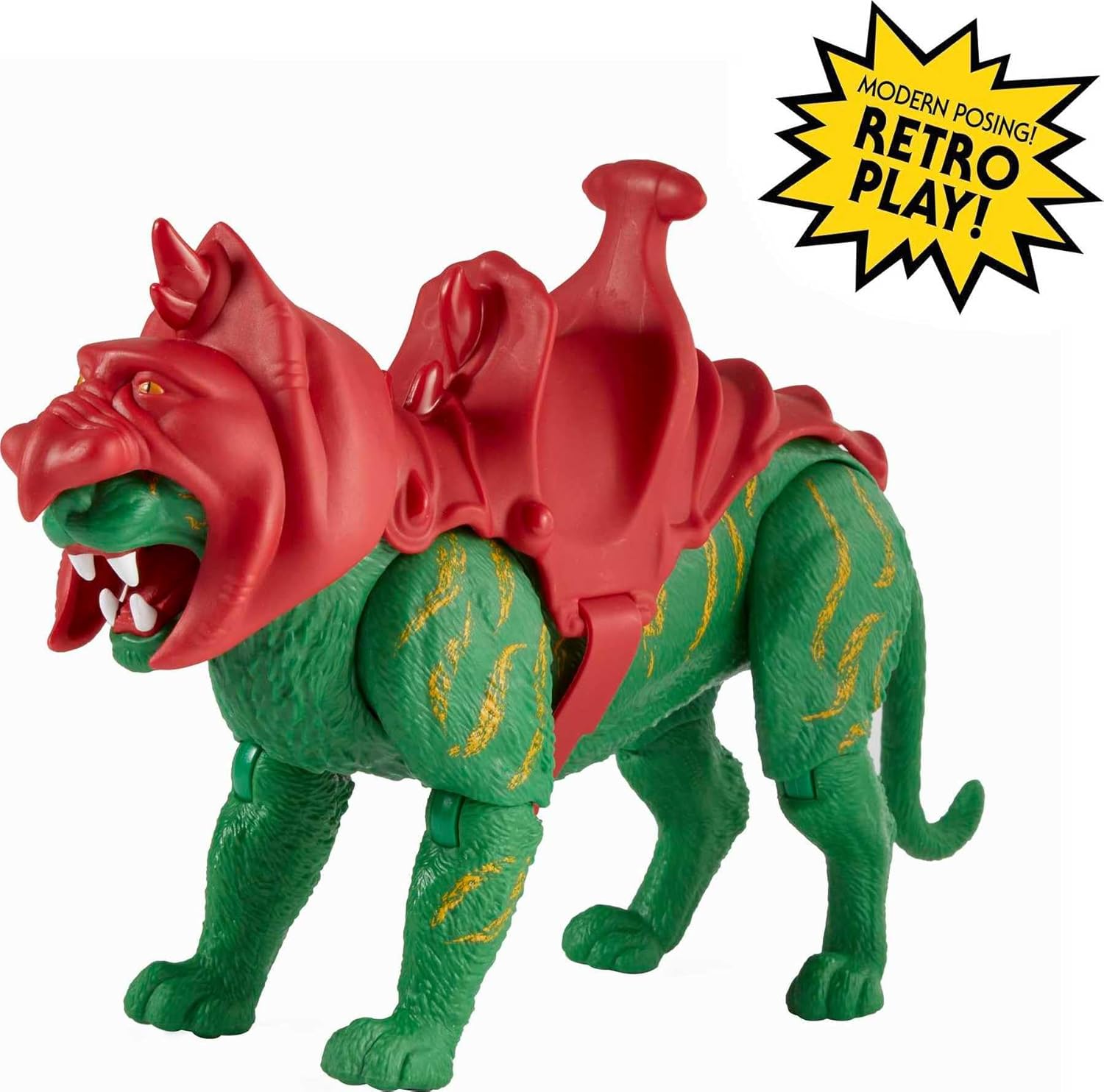 Masters of the Universe Origins BATTLE CAT - Unterschiedlicher Zustand