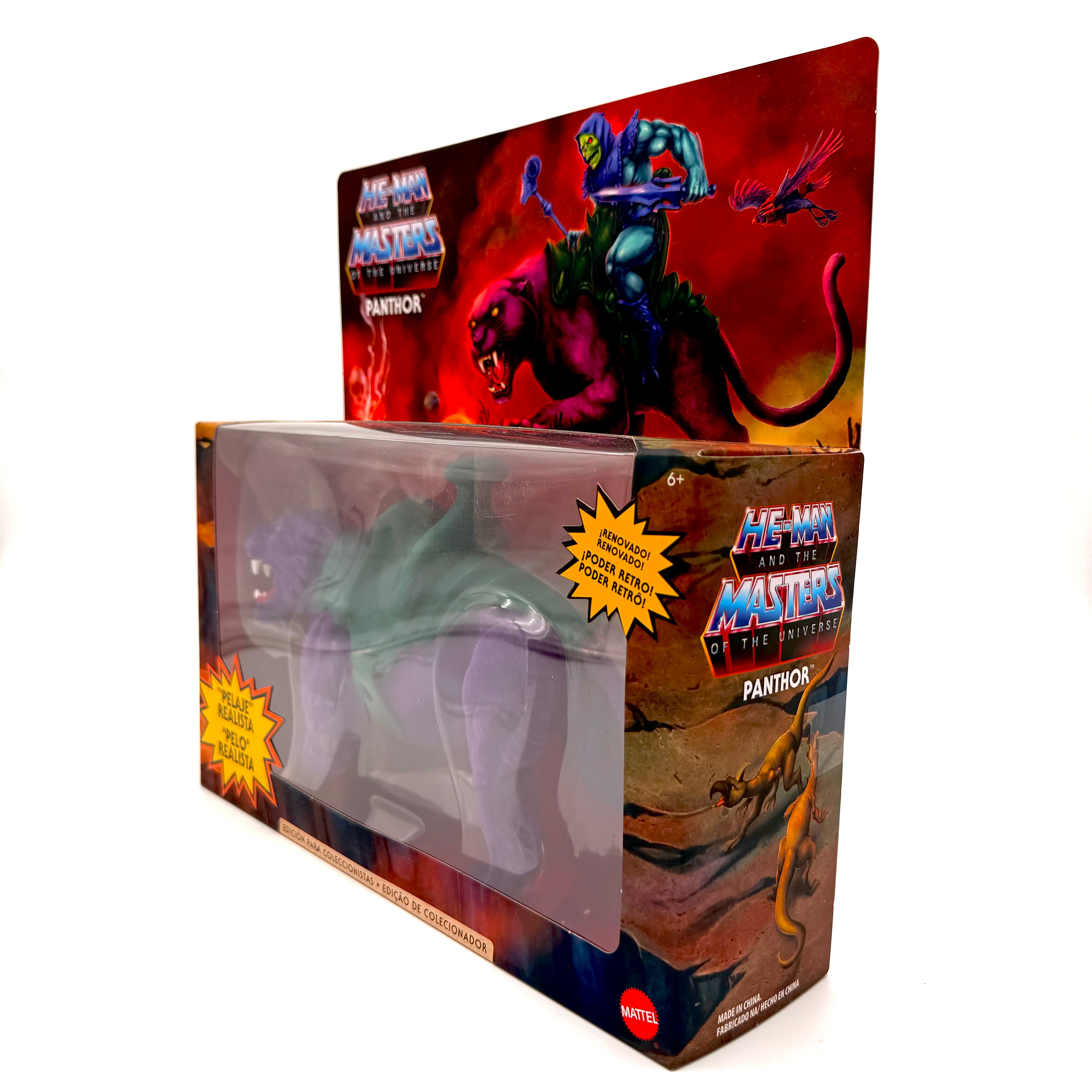 Masters of the Universe Origins PANTHOR FLOCKED - unterschiedlicher Zustand