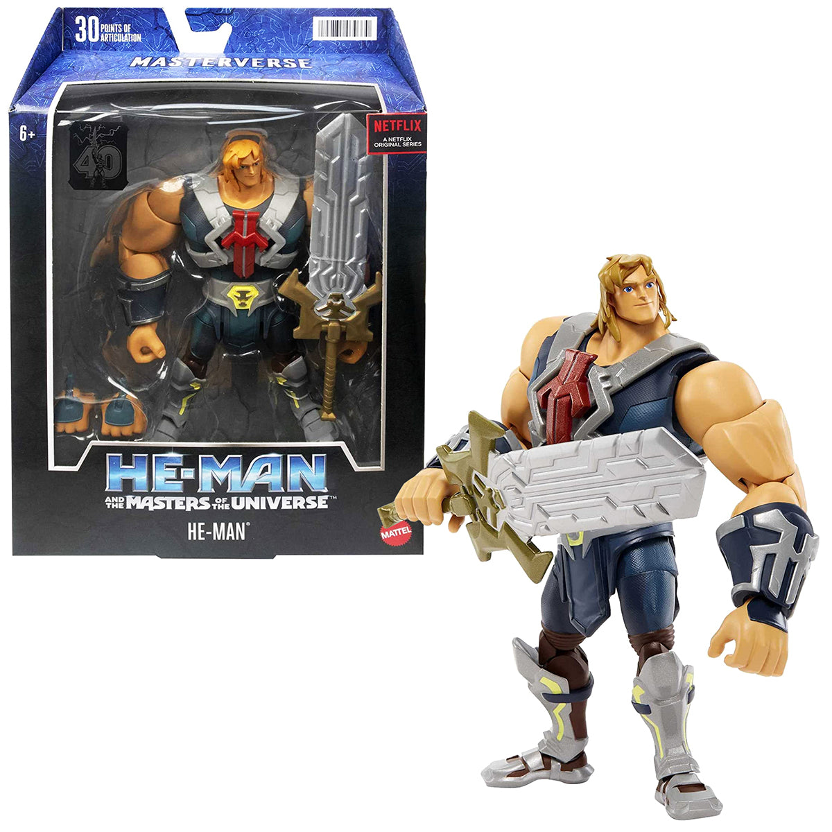 Masters of the Universe Masterverse 18cm Figur Wave 5 He-Man & The Motu: He-Man CGI