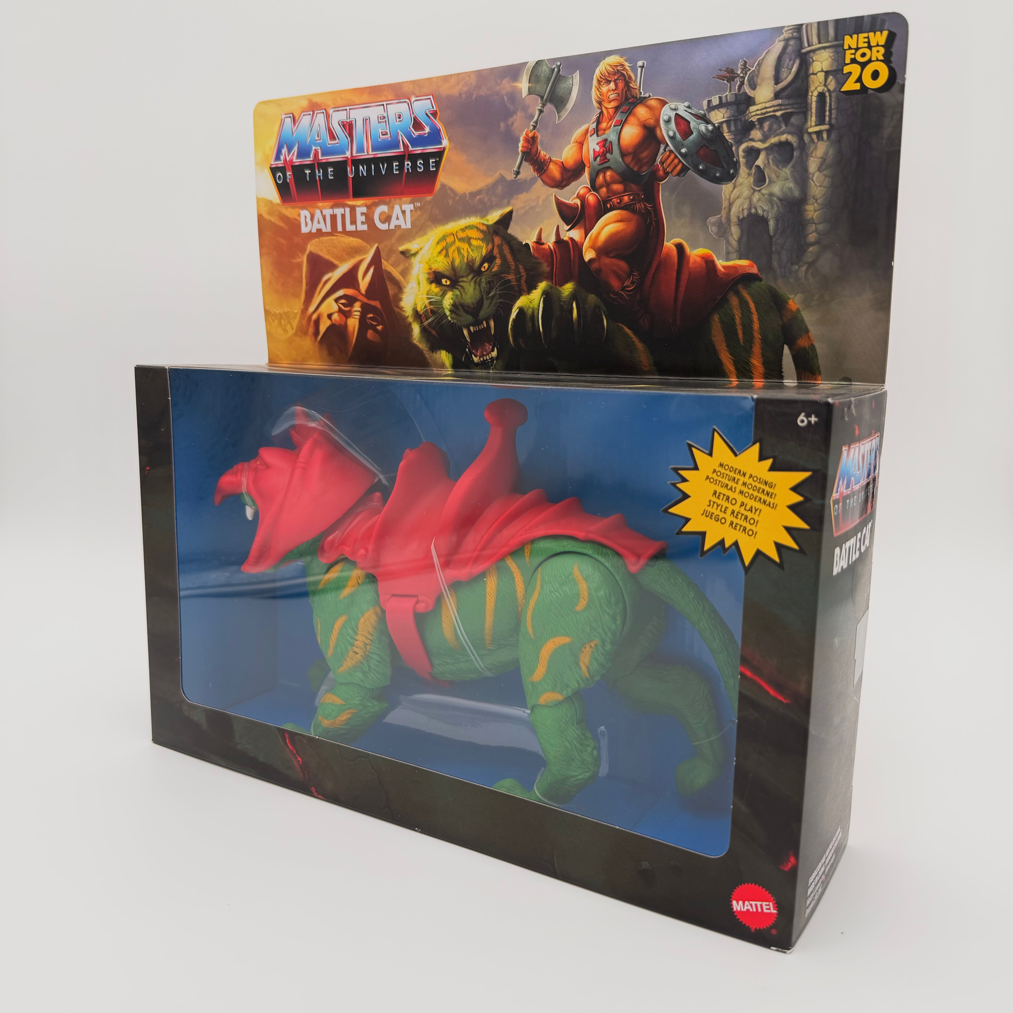 Masters of the Universe Origins BATTLE CAT - Unterschiedlicher Zustand