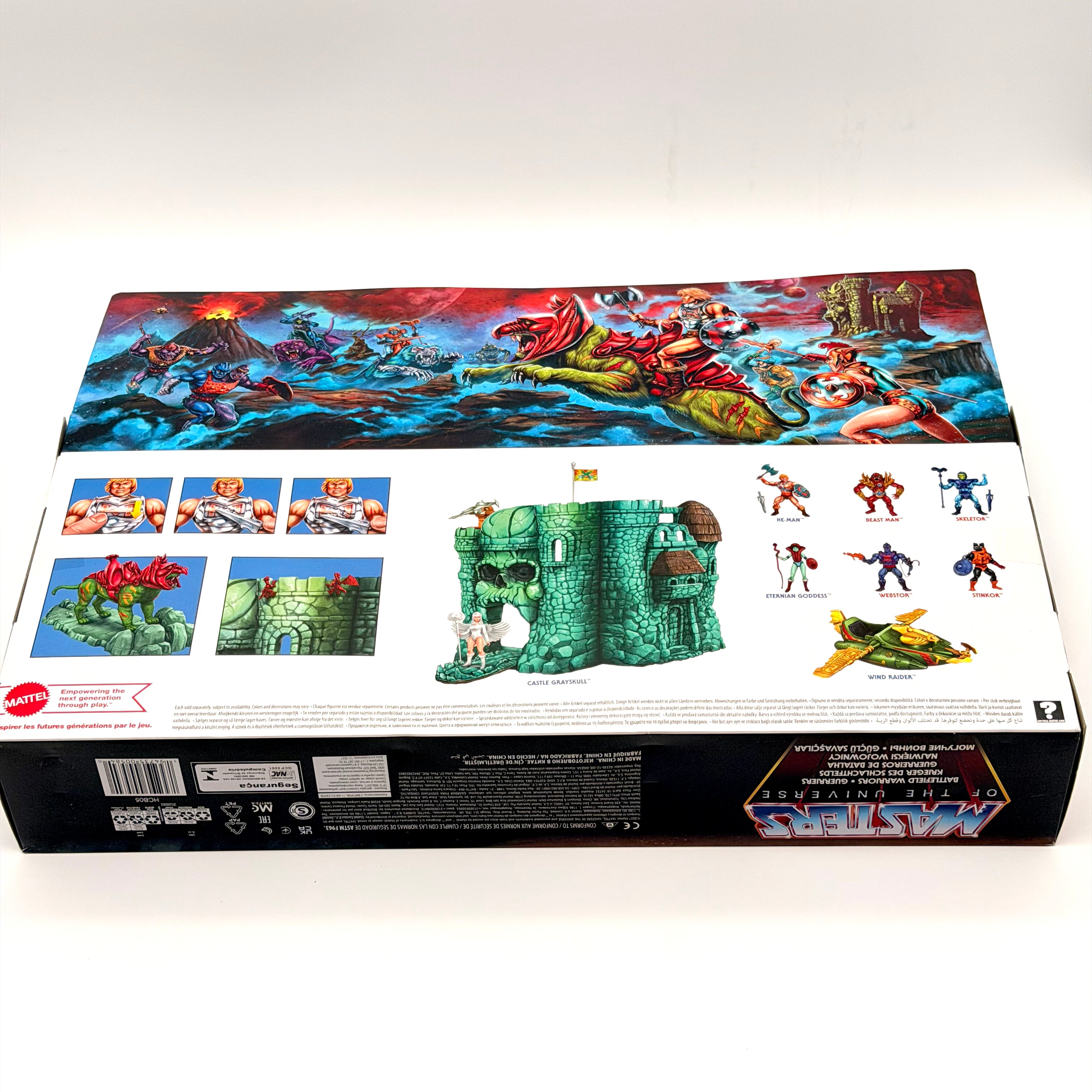 Masters of the Universe Origins – Battle Armor He-Man & Battle Cat (Battlefield Warriors) – US-Box