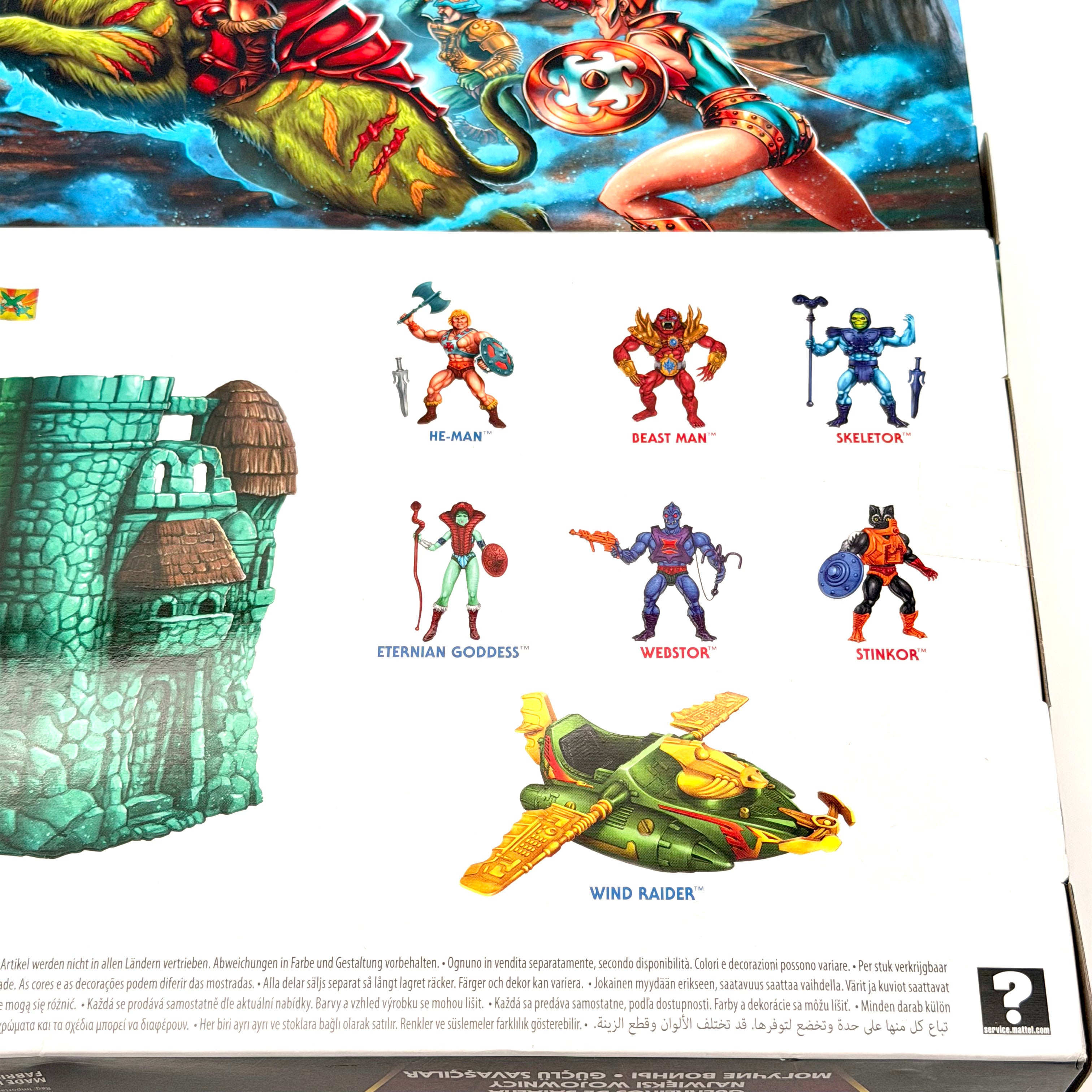 Masters of the Universe Origins – Battle Armor He-Man & Battle Cat (Battlefield Warriors) – US-Box