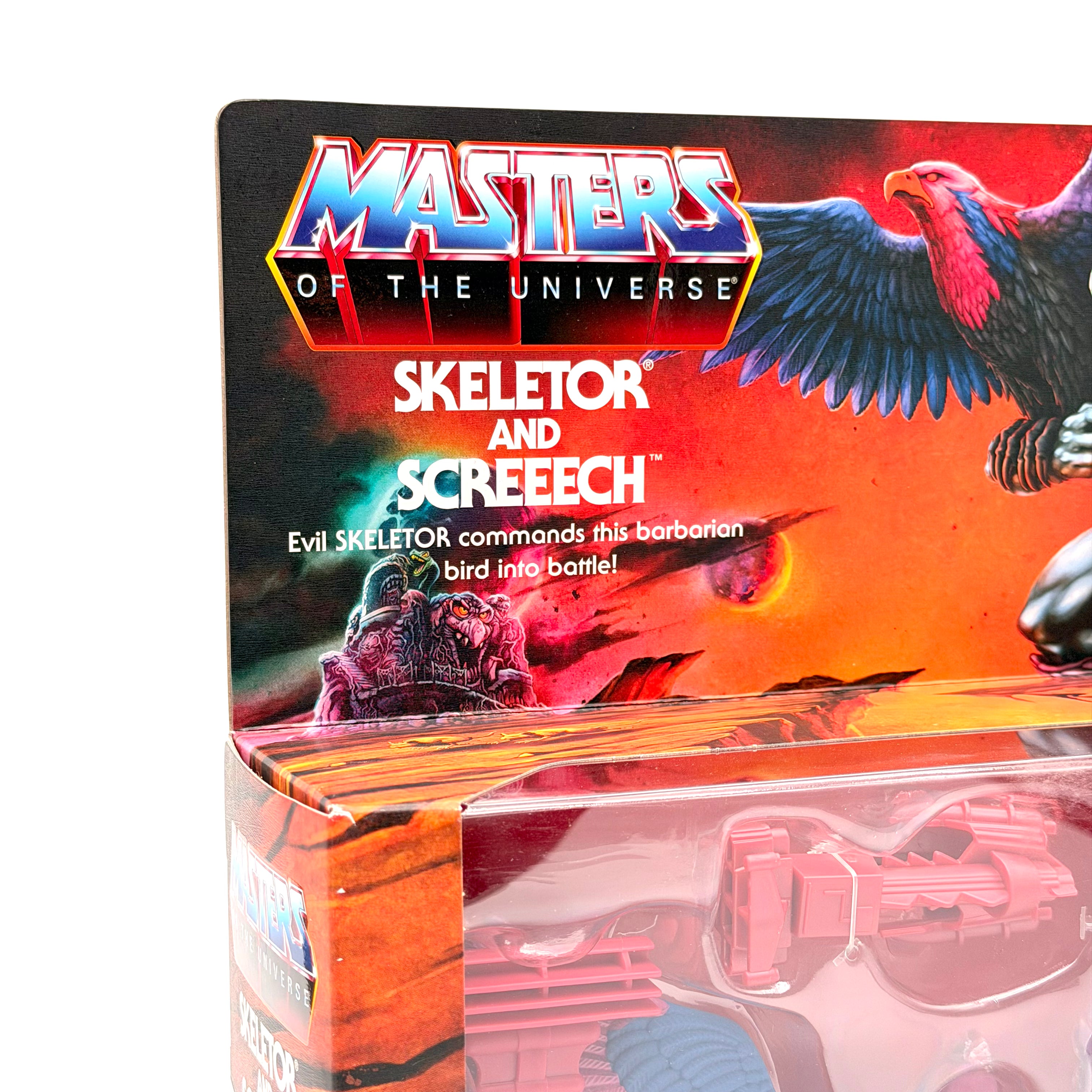 Masters of the Universe Origins - Skeletor & Screeech (US-Karte) - Collector Edition Doppelpack