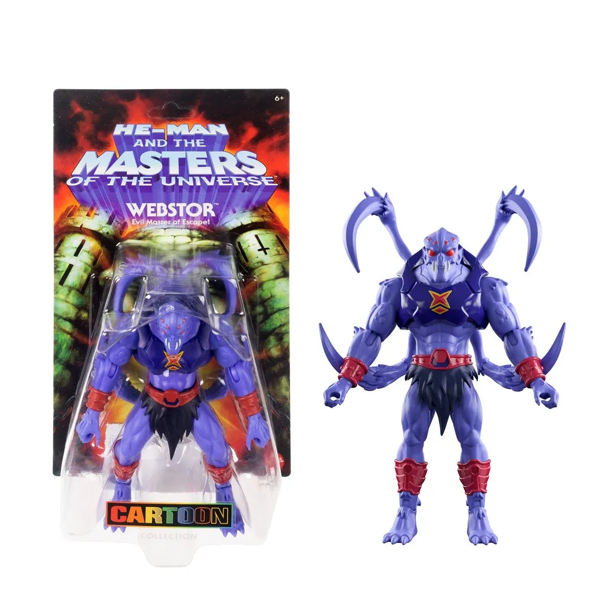 Masters of the Universe Origins 200X Webstor Actionfigur