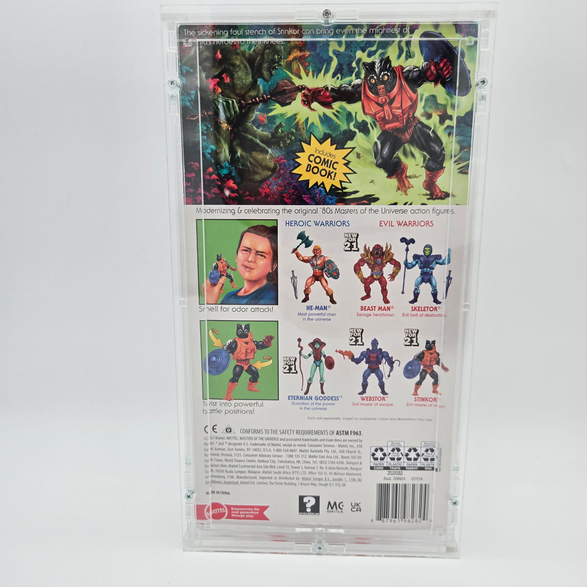 Masters of the Universe Origins Actionfigur 2021 Stinkor 14 cm (mehrere Varianten)