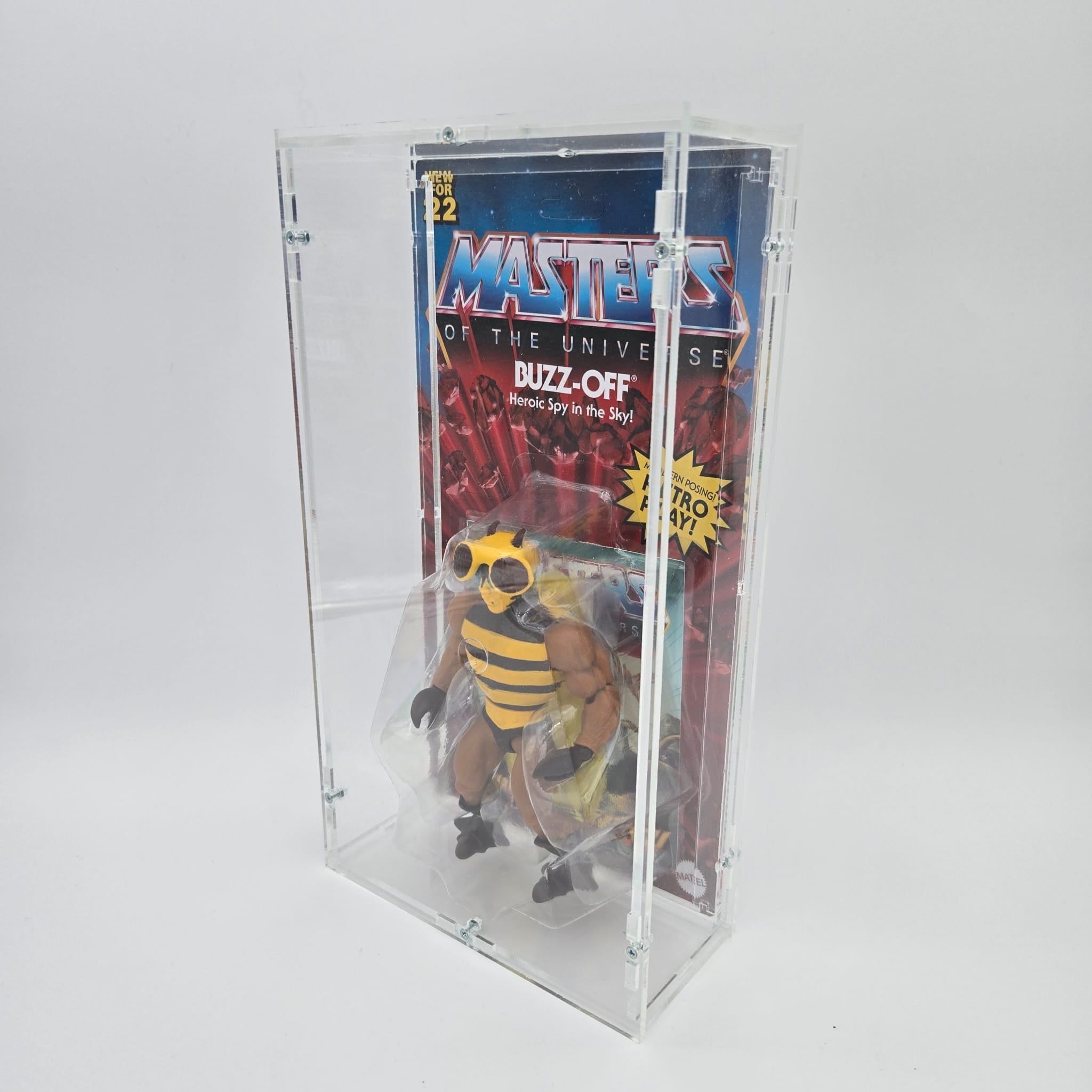 Masters of the Universe Origins - Buzz-Off 14 cm im SORA-CASE (US)