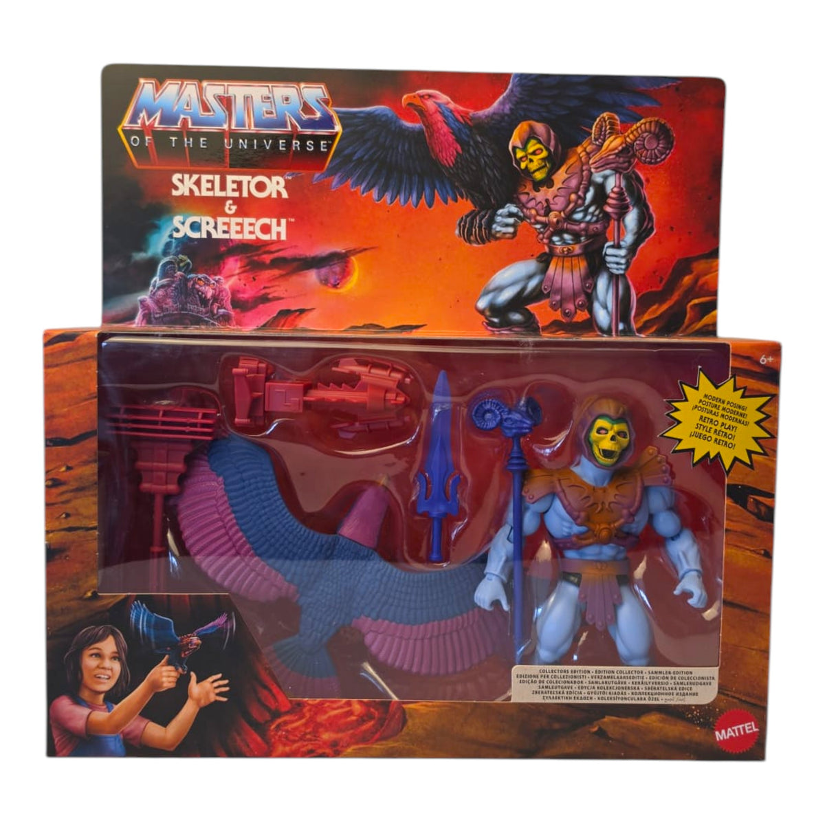 Masters of the Universe - Origins - Skeletor & Screeech (mehrere Versionen)