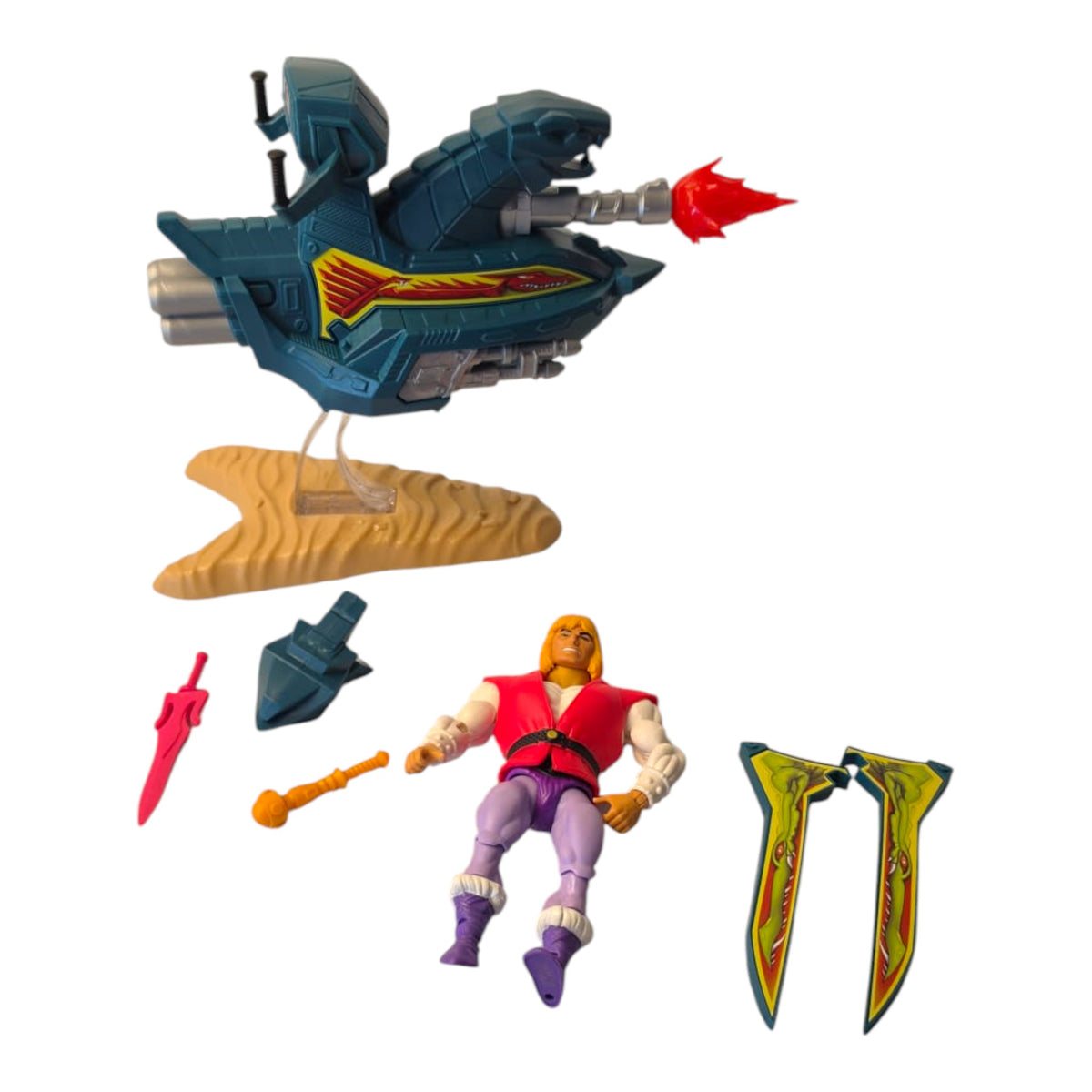Masters of the Universe - Origins - Prince Adam with Sky Sled (mehrere Versionen)