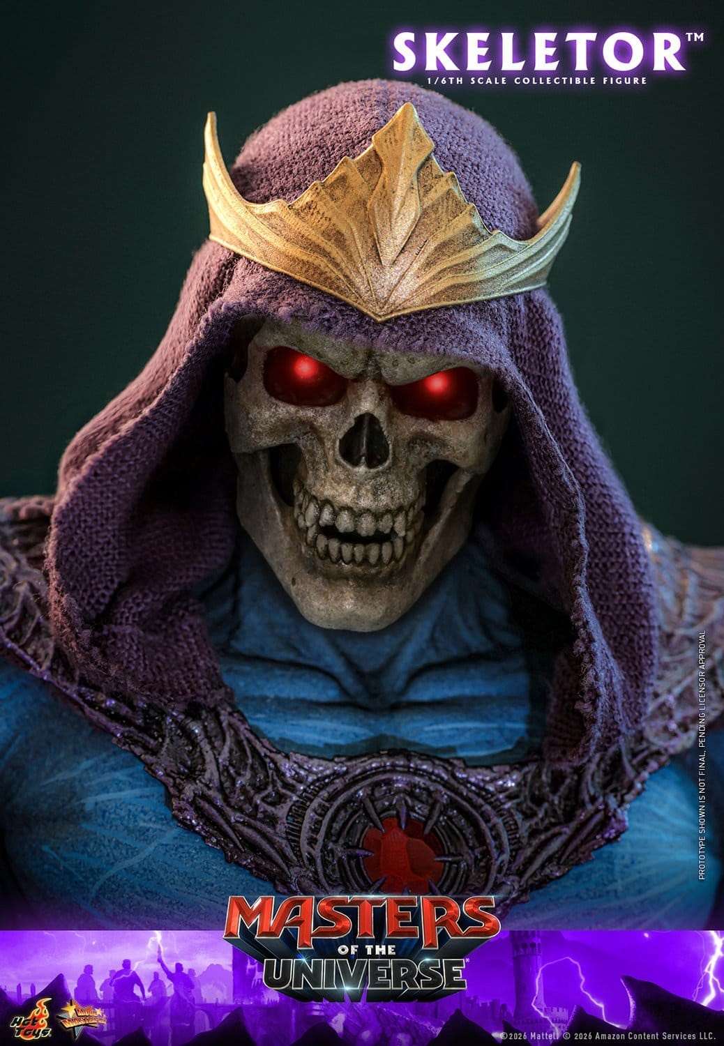 PRE-ORDER: Masters of the Universe - Movie Masterpiece - Actionfigur 1/6 Skeletor 31 cm