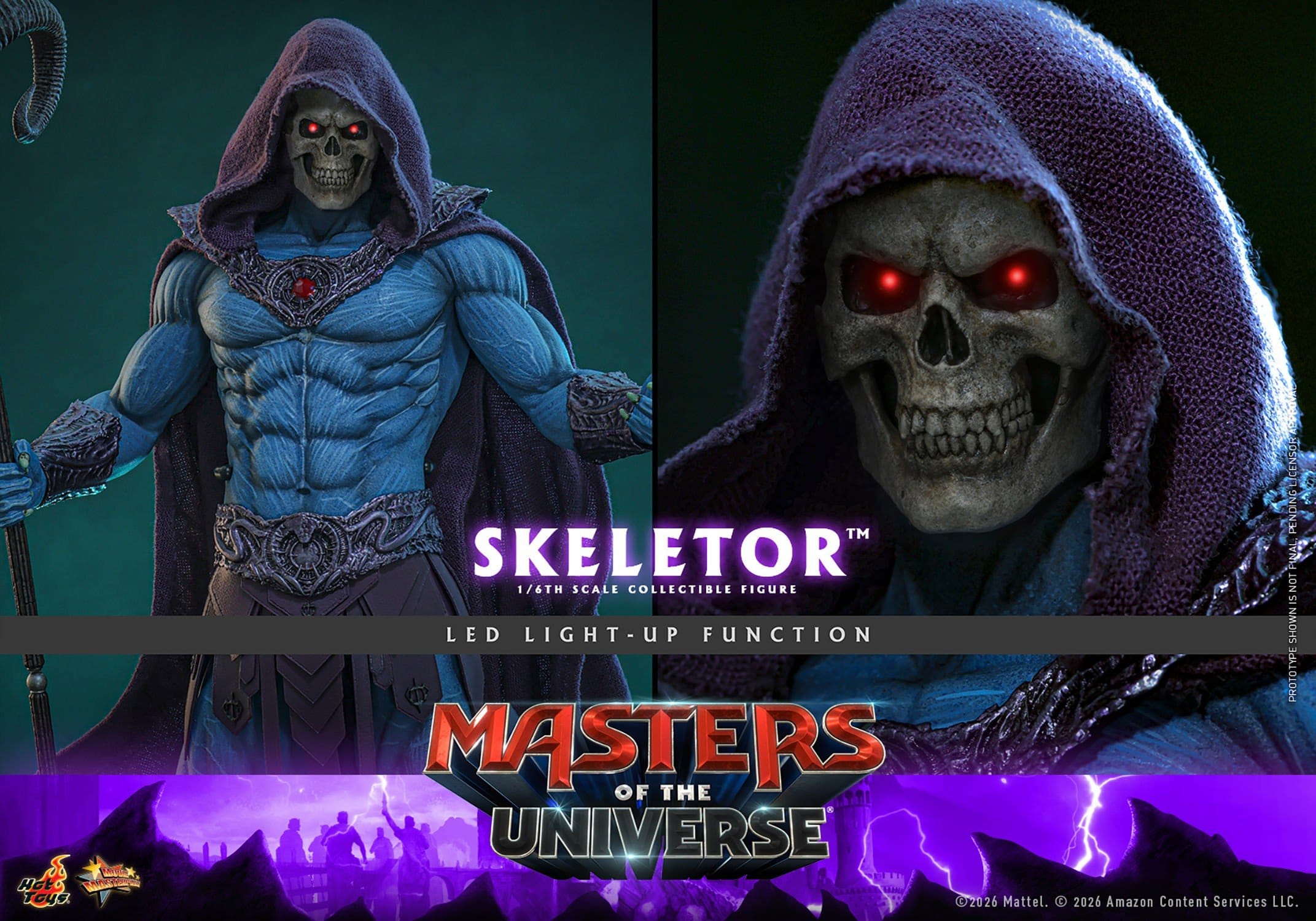 PRE-ORDER: Masters of the Universe - Movie Masterpiece - Actionfigur 1/6 Skeletor 31 cm