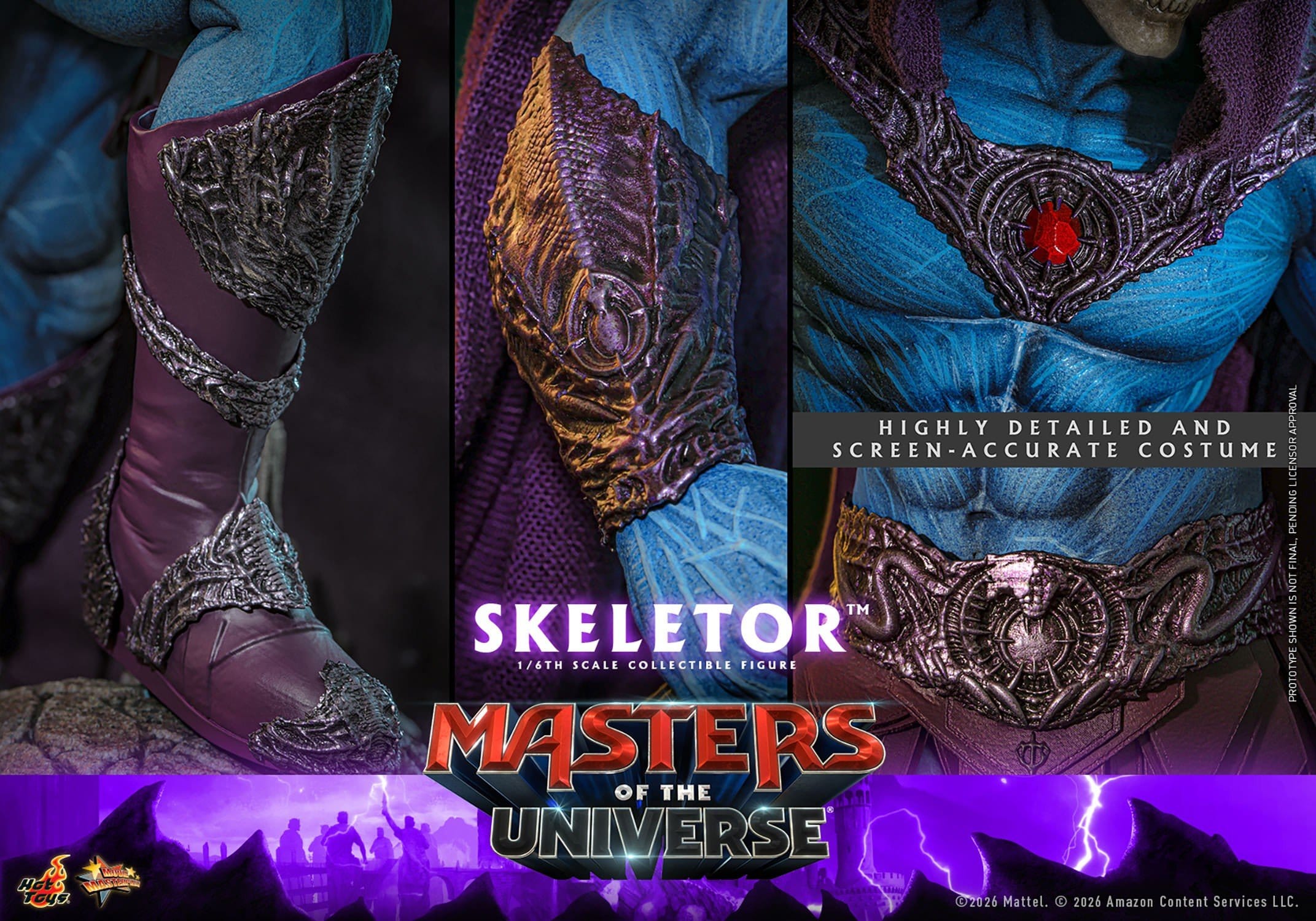 PRE-ORDER: Masters of the Universe - Movie Masterpiece - Actionfigur 1/6 Skeletor 31 cm