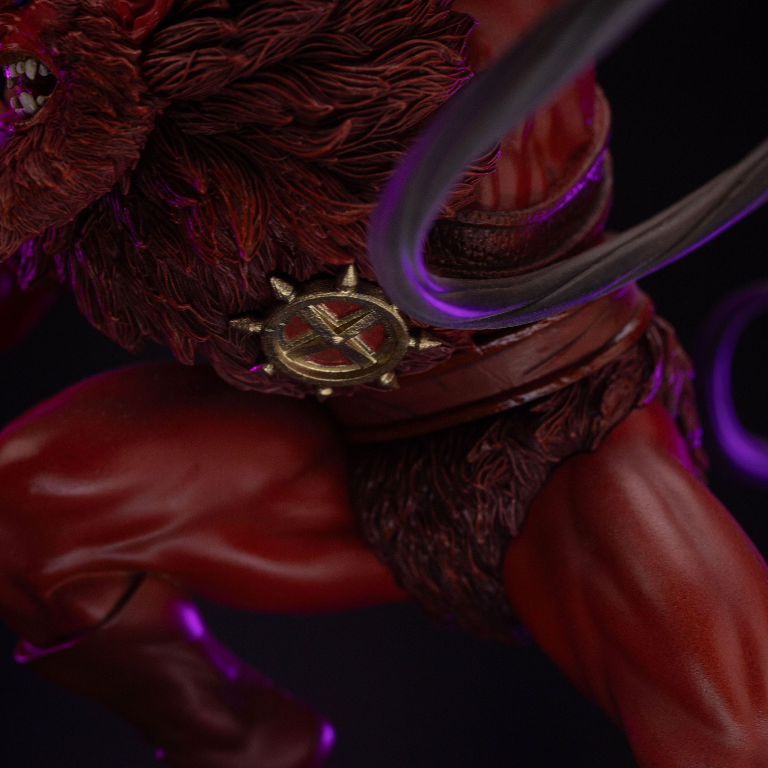 Masters of the Universe Art Scale Statue 1/10 Red Beast Man (Exclusive 2024) 23 cm