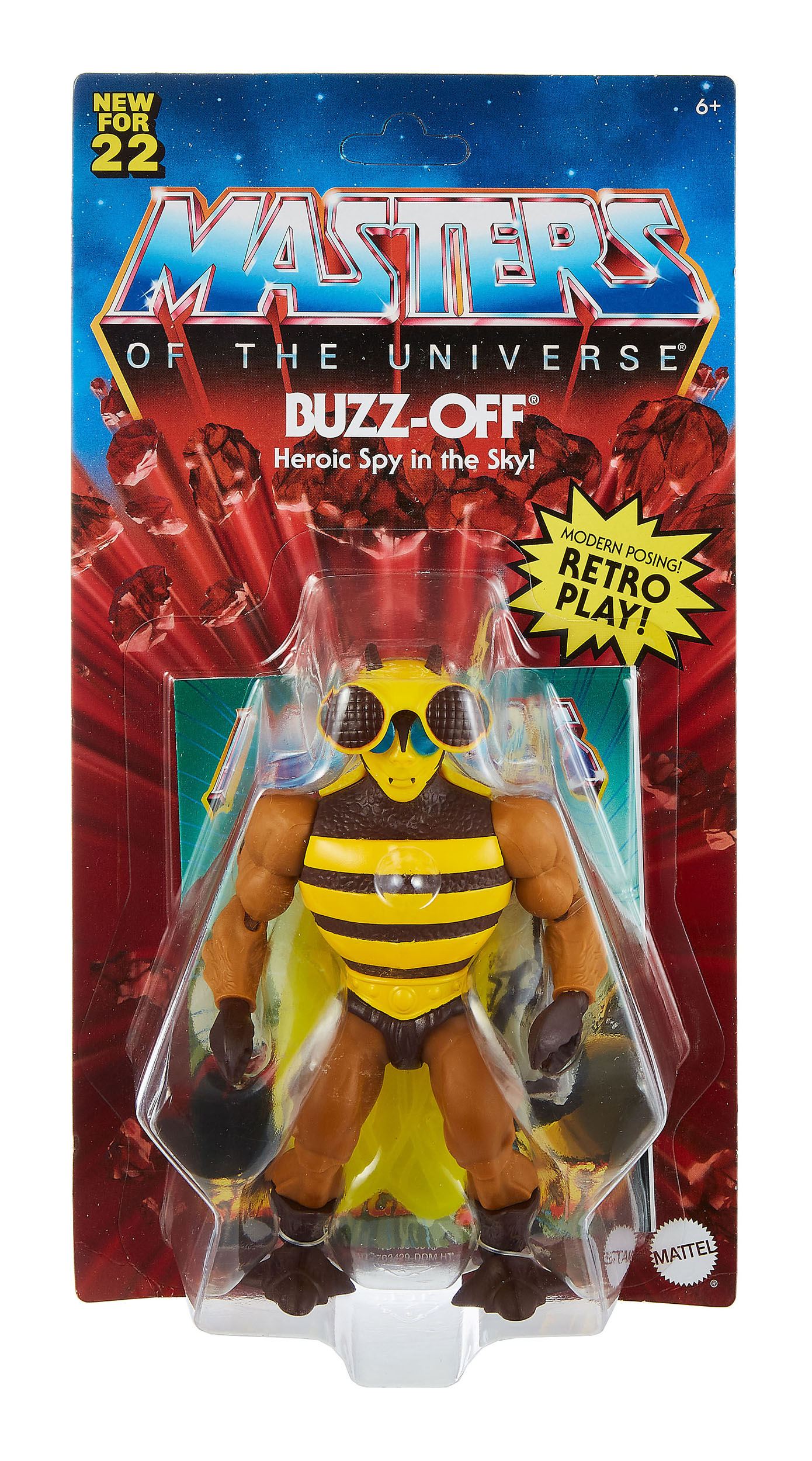 Masters of the Universe Origins - Buzz-Off 14 cm im SORA-CASE (US)