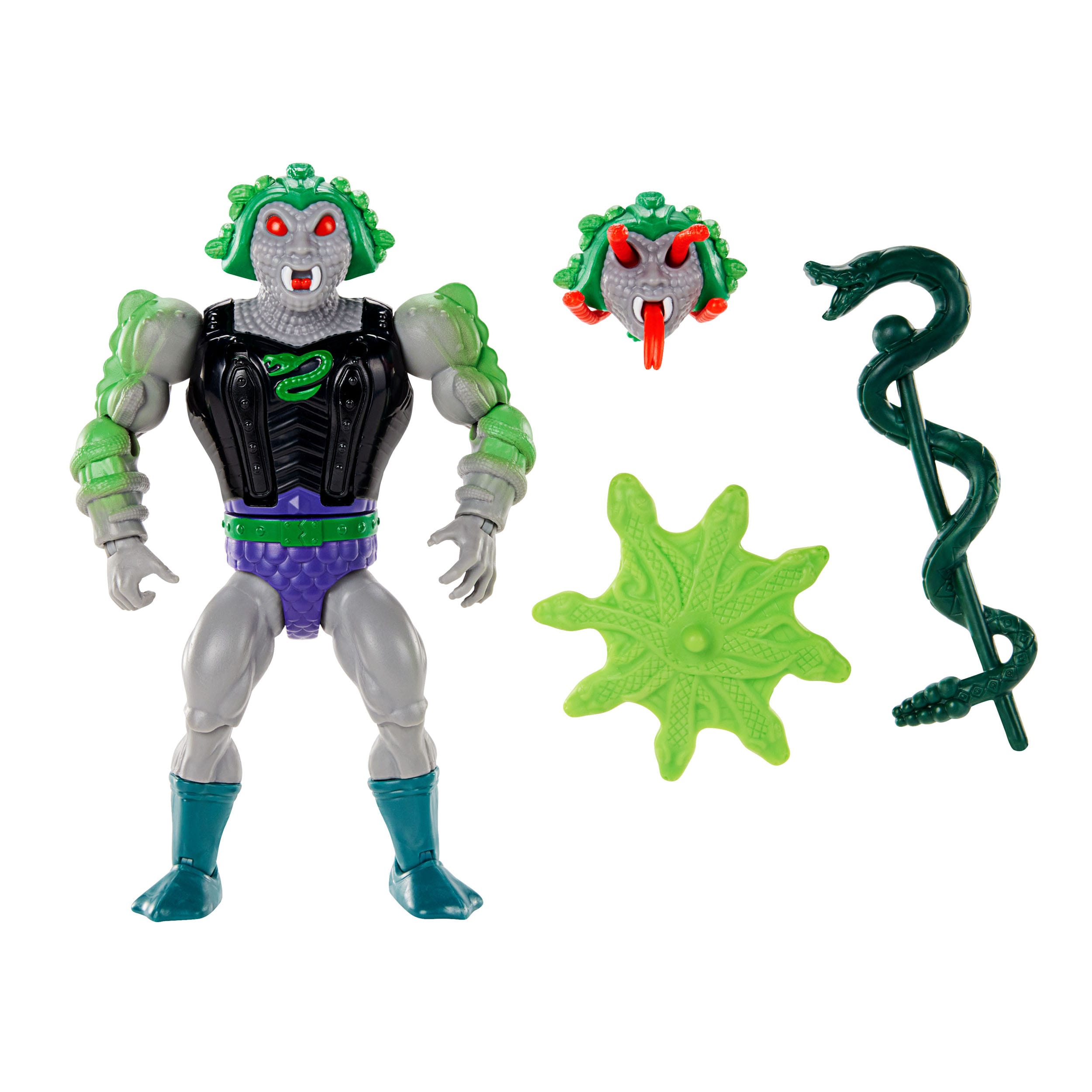 Masters of the Universe Origins - Deluxe Snake Face "Collector Grade" (Original Shipper)(mehrere Varianten)