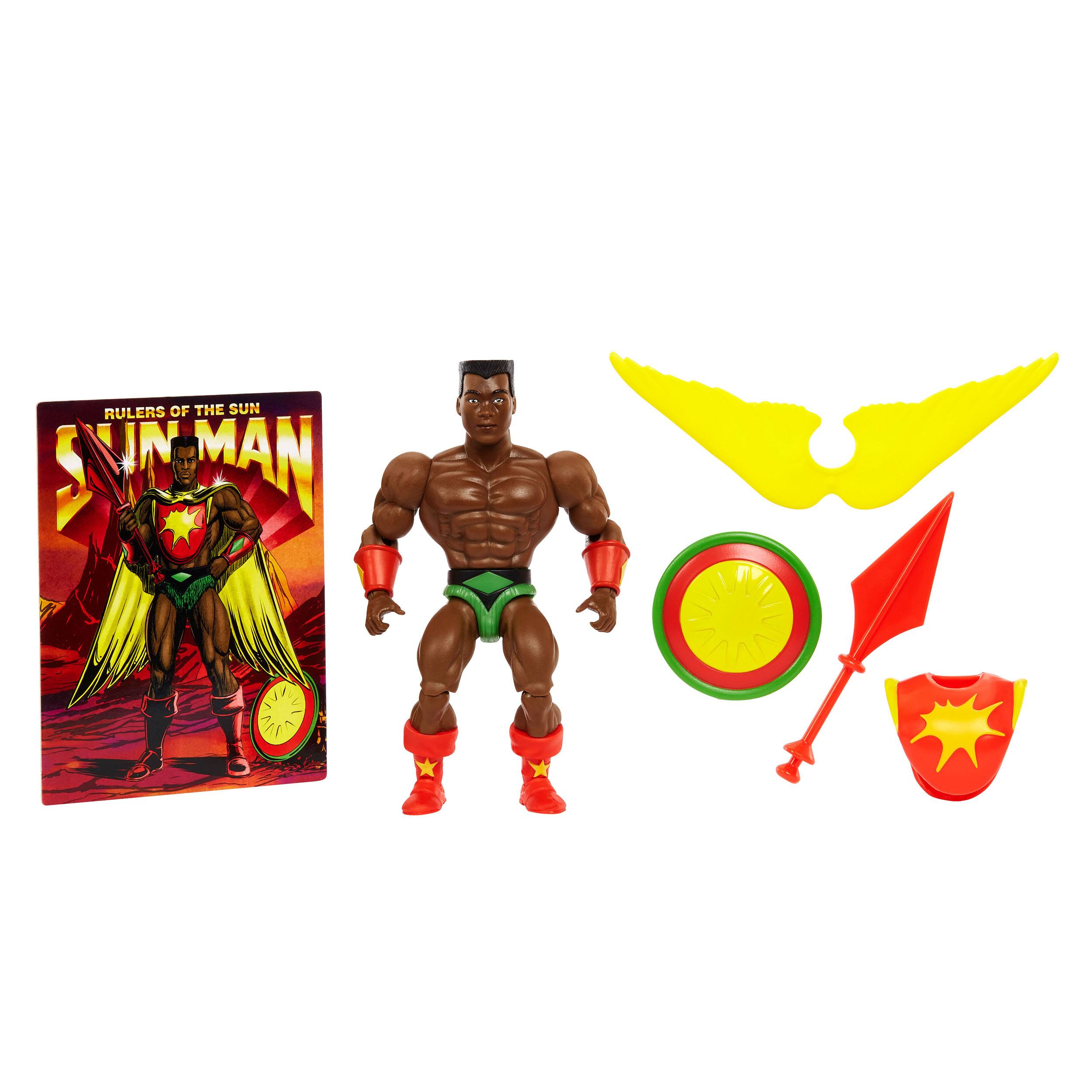 Masters of the Universe Origins Actionfiguren 3er-Pack 2022 Sun-Man and the Rulers of the Sun 14 cm