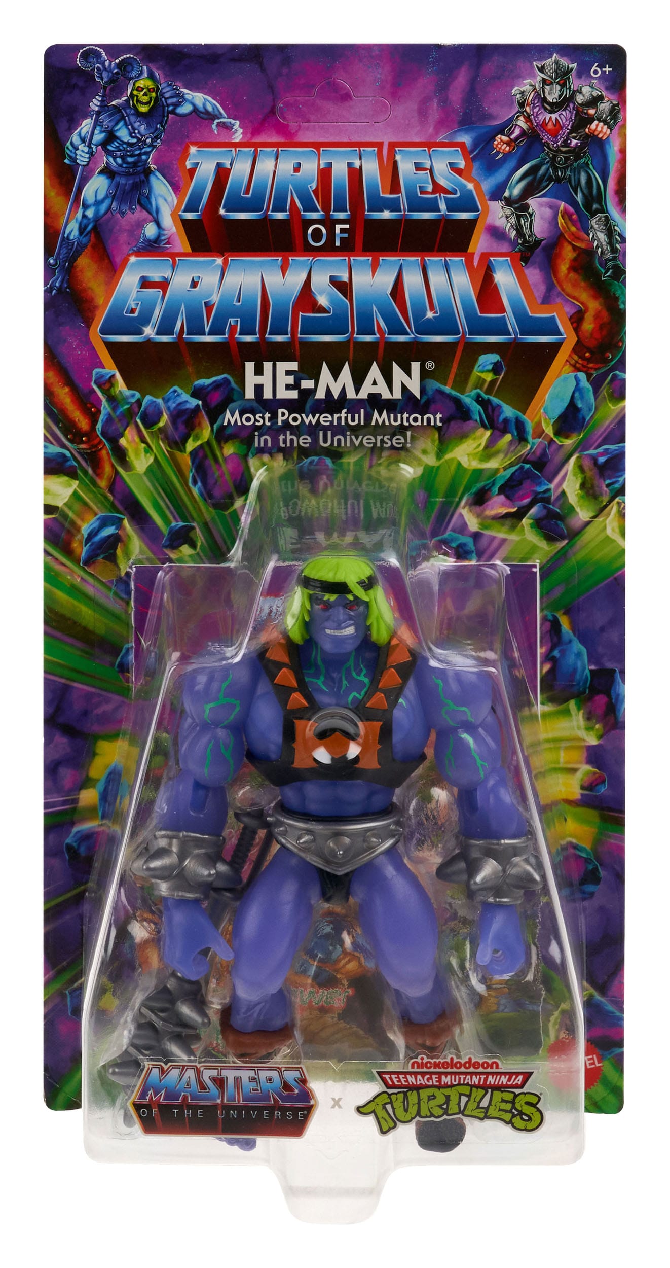 MOTU x TMNT: Turtles of Grayskull Actionfigur He-Man 14 cm
