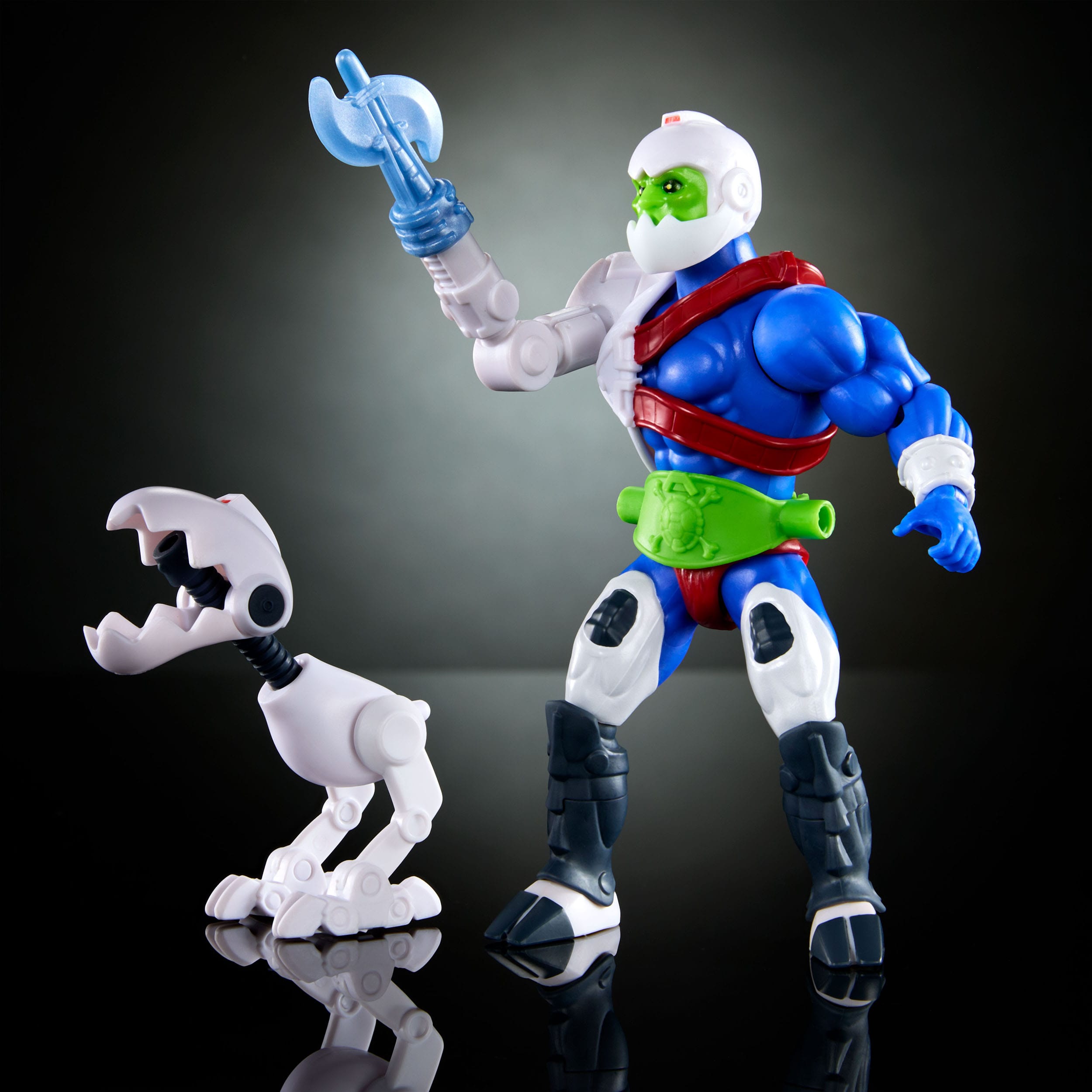 MOTU x TMNT: Turtles of Grayskull Deluxe Actionfigur Mouse-Jaw 14 cm