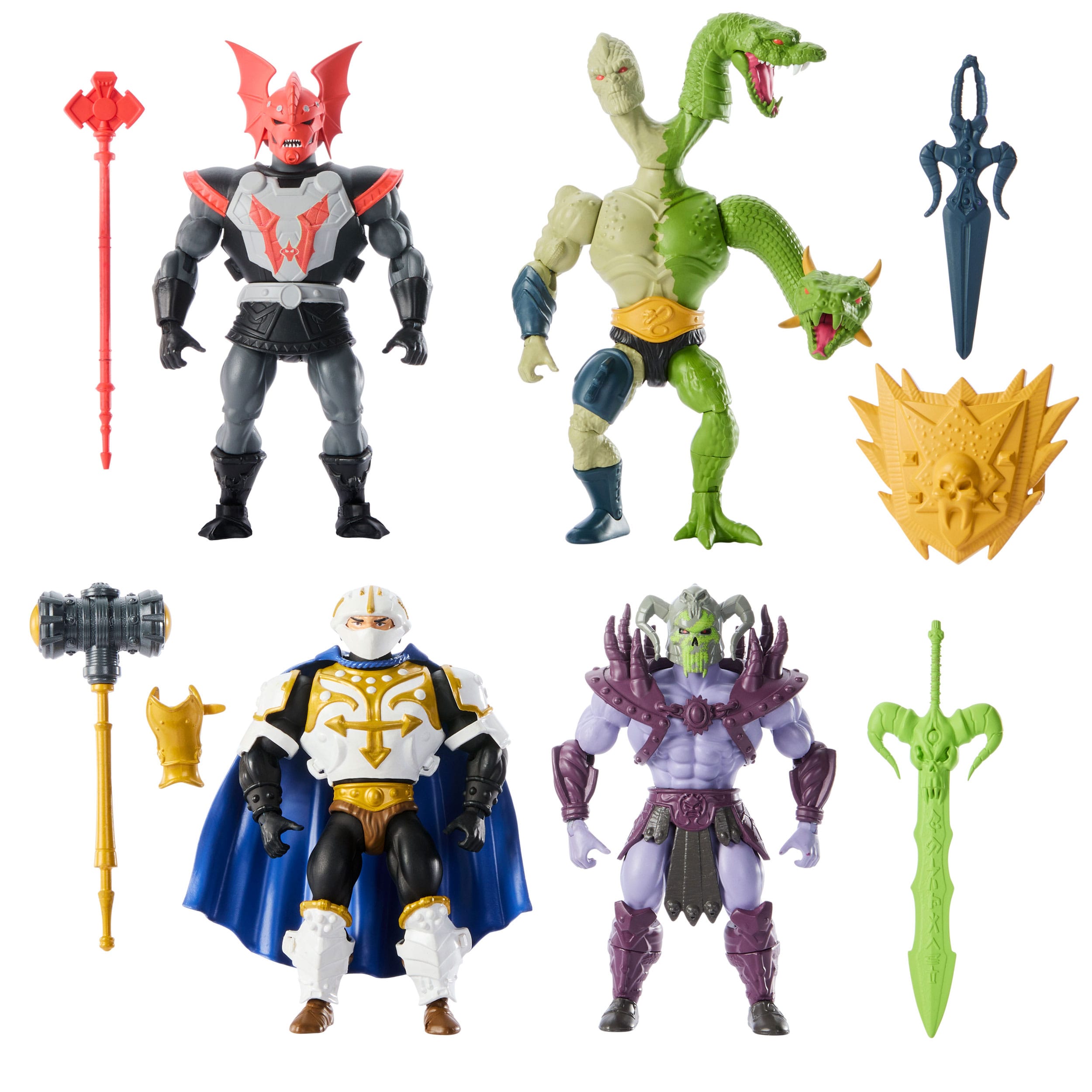 Masters of the Universe Origins Actionfiguren 4er-Pack 14 cm