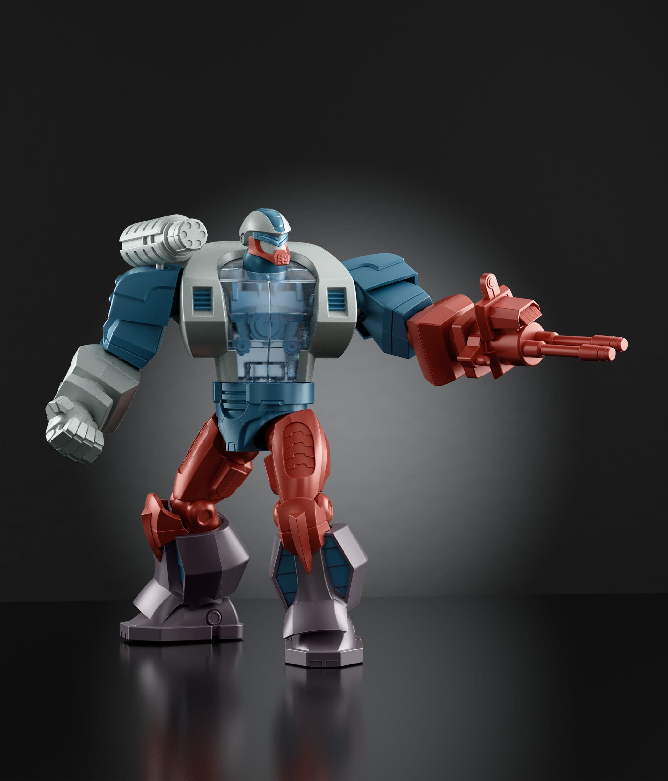 Masters of the Universe Origins Deluxe Actionfigur Cartoon Collection: Roboto 14 cm