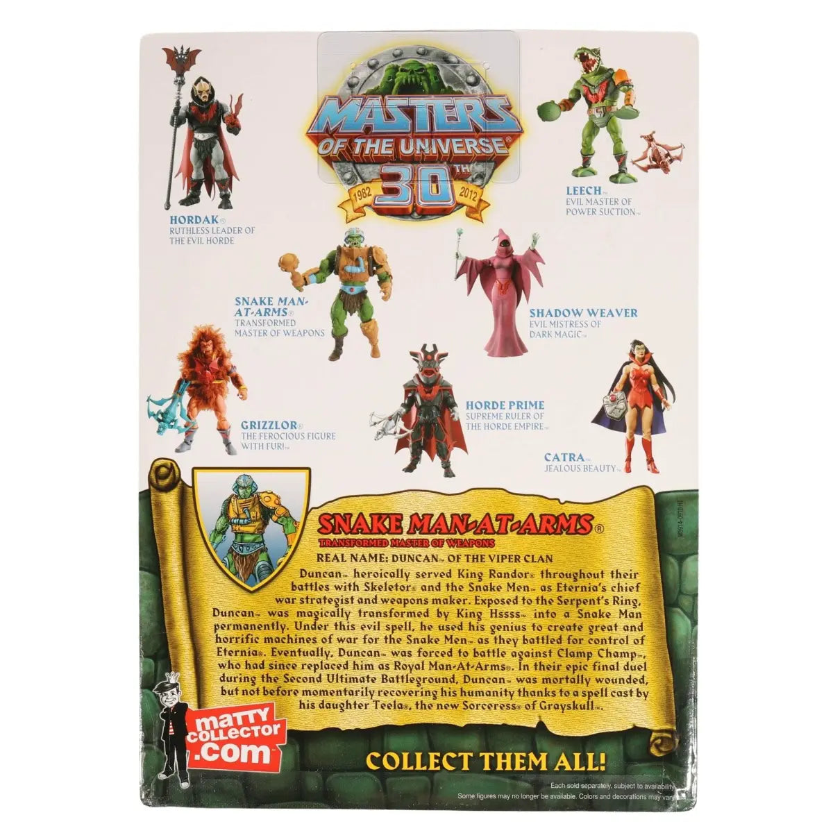 Masters of the Universe Classics SNAKE MAN-AT-ARMS