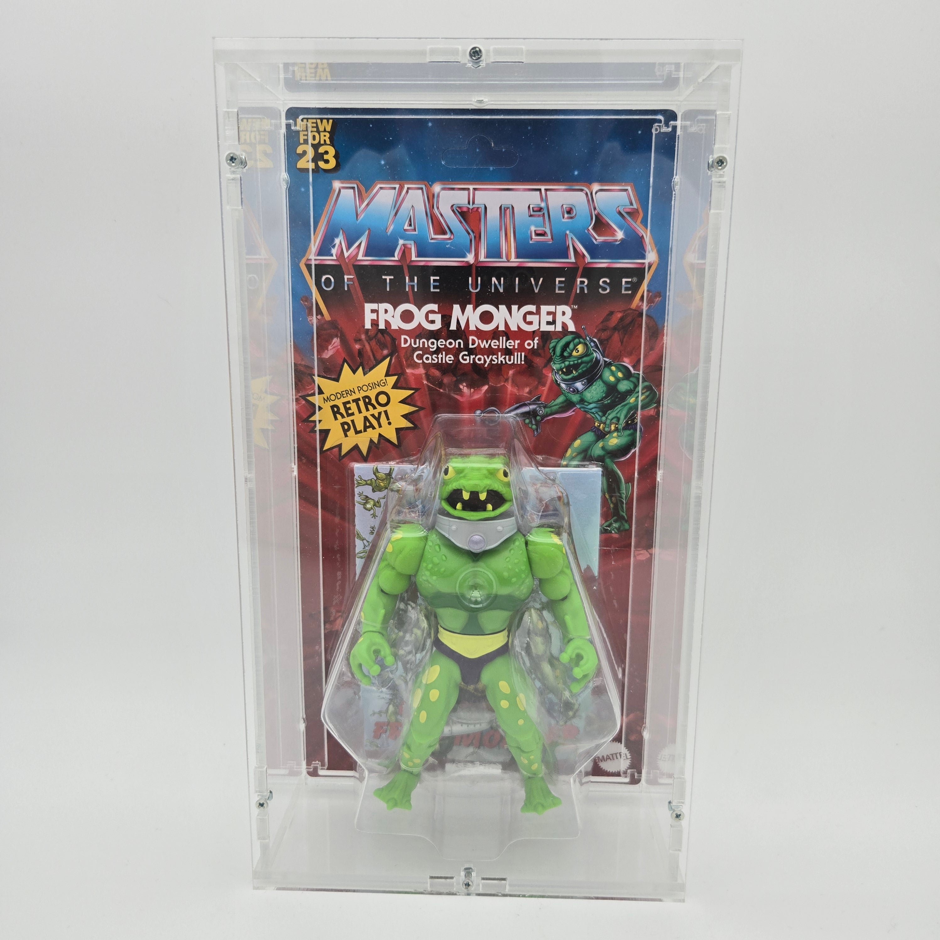 Mattel Masters of the Universe Origins Frog Monger Figure (mehrere Varianten)