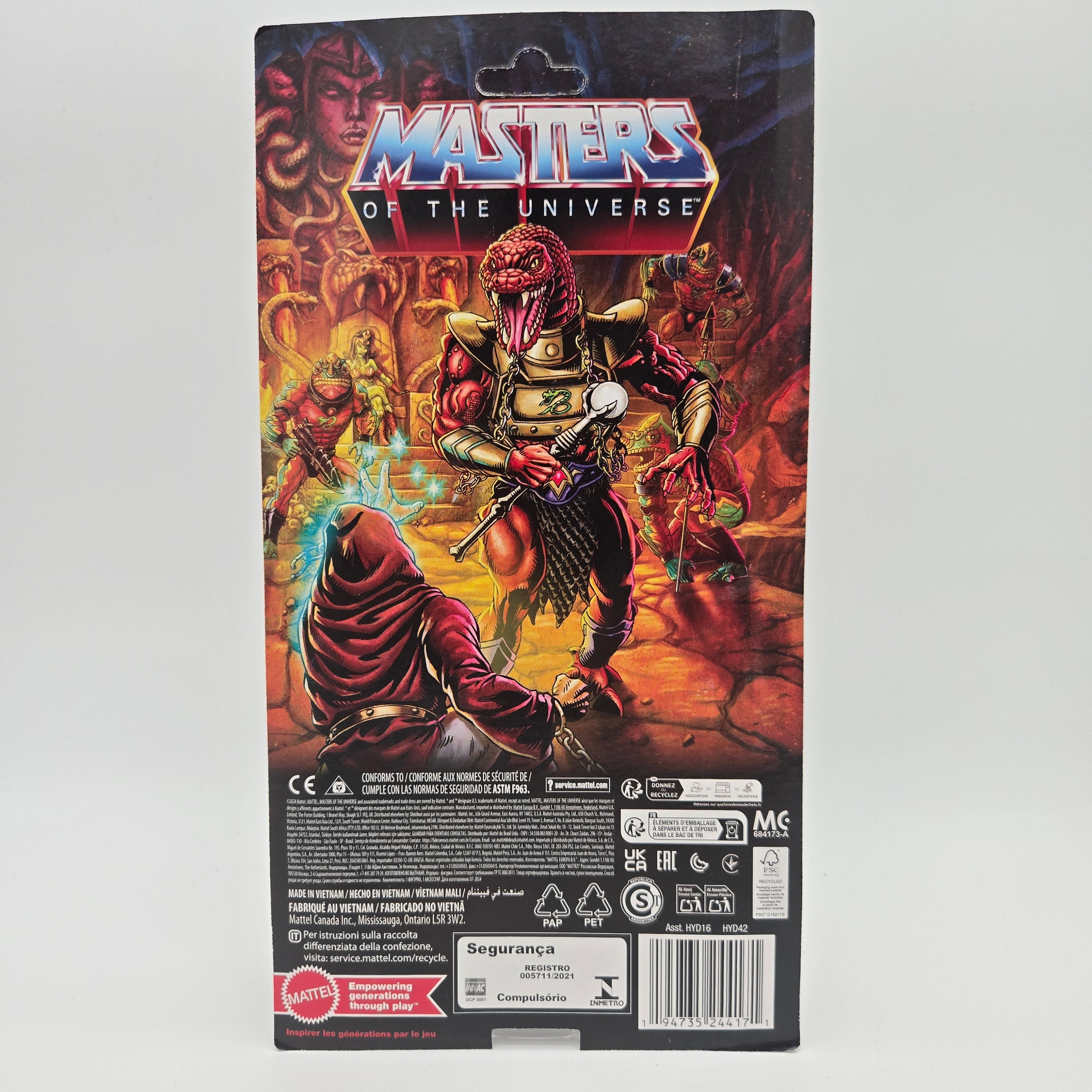 Masters of the Universe Origins Actionfigur Snake Men: Vypor 14 cm (mehrere Varianten)