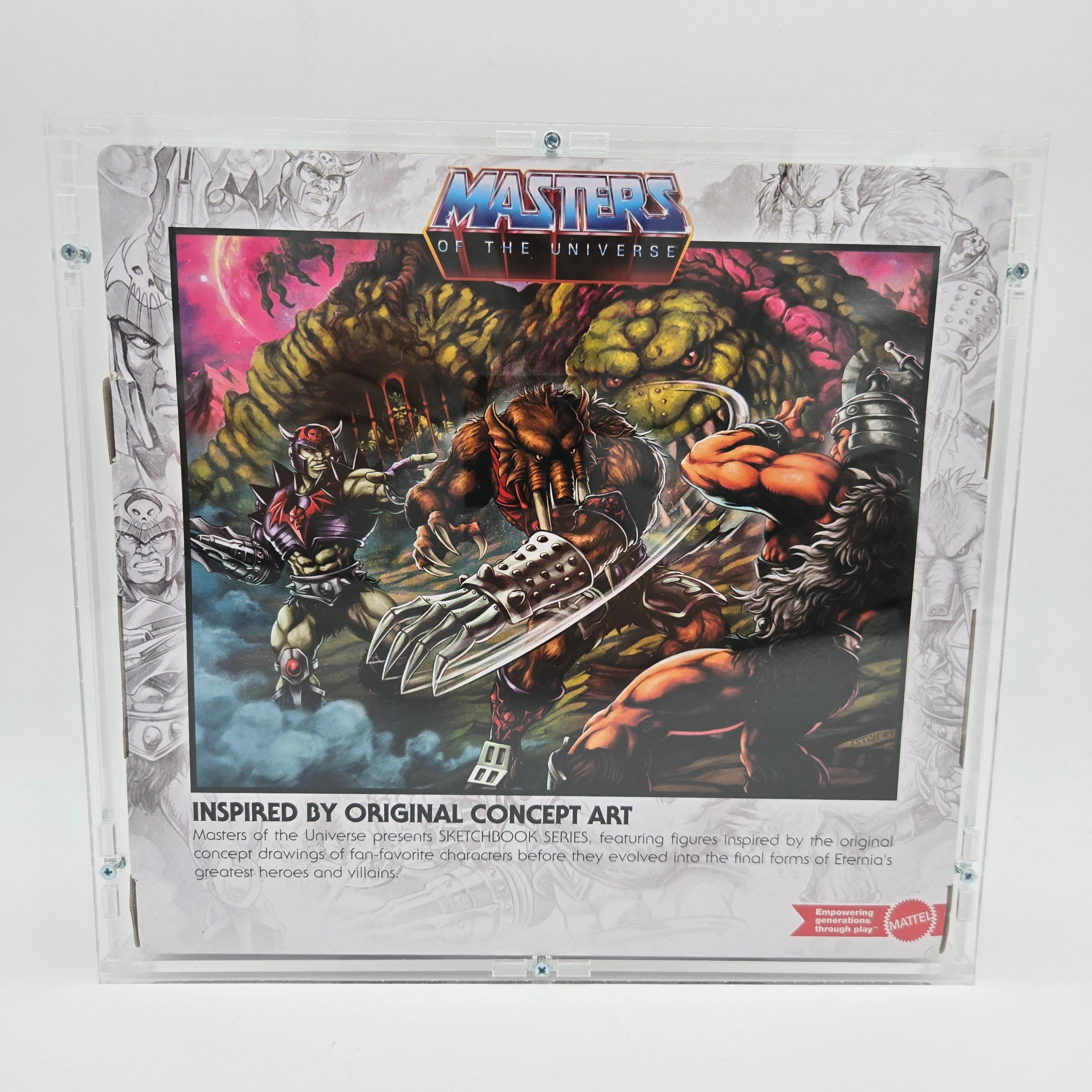 Masters of the Universe Origins - Hordak & Grizzlor - Sketch Book Series - im SORA-CASE (US)