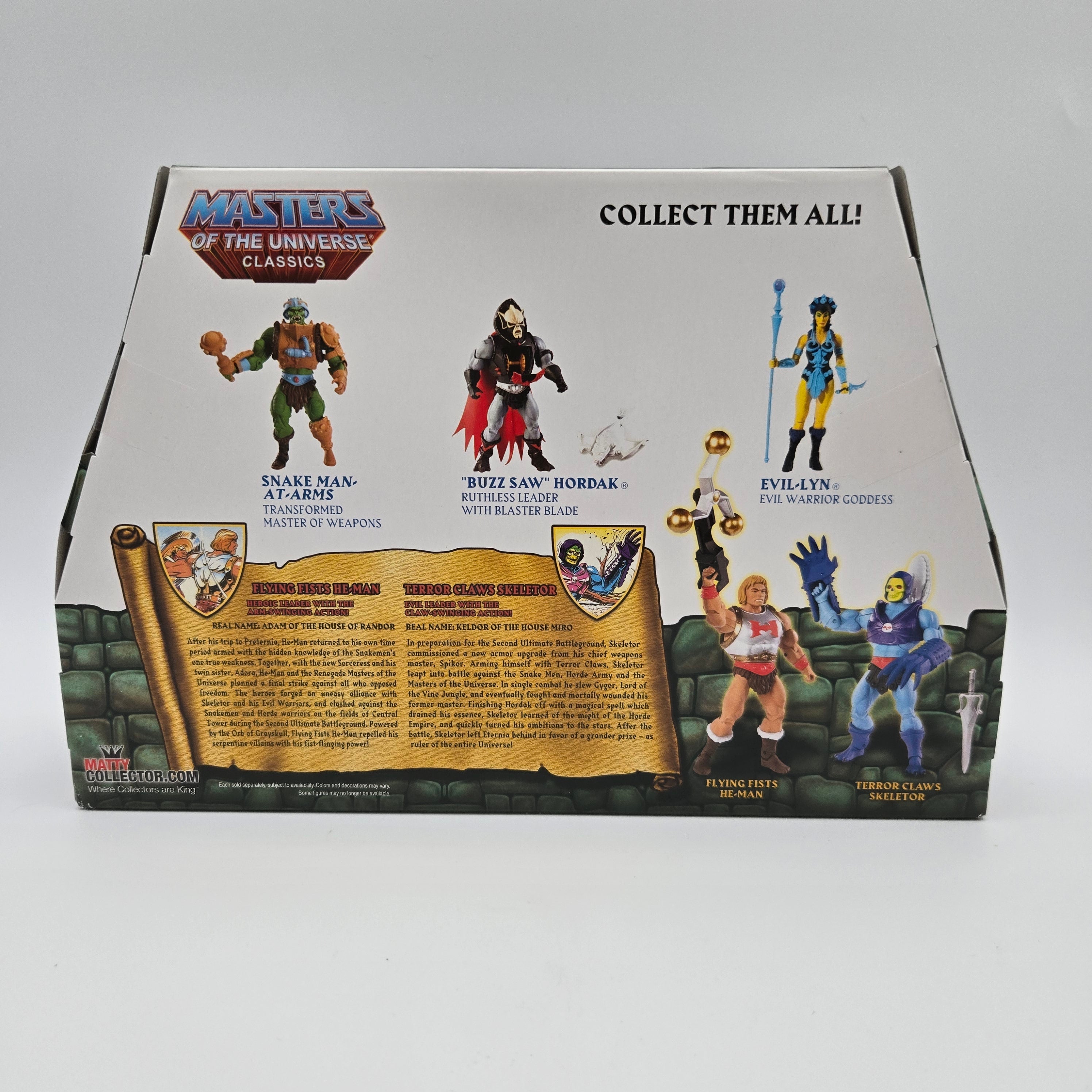 Masters of the Universe - Classics - Terror Claws Skeltor & Flying Fists He-Man