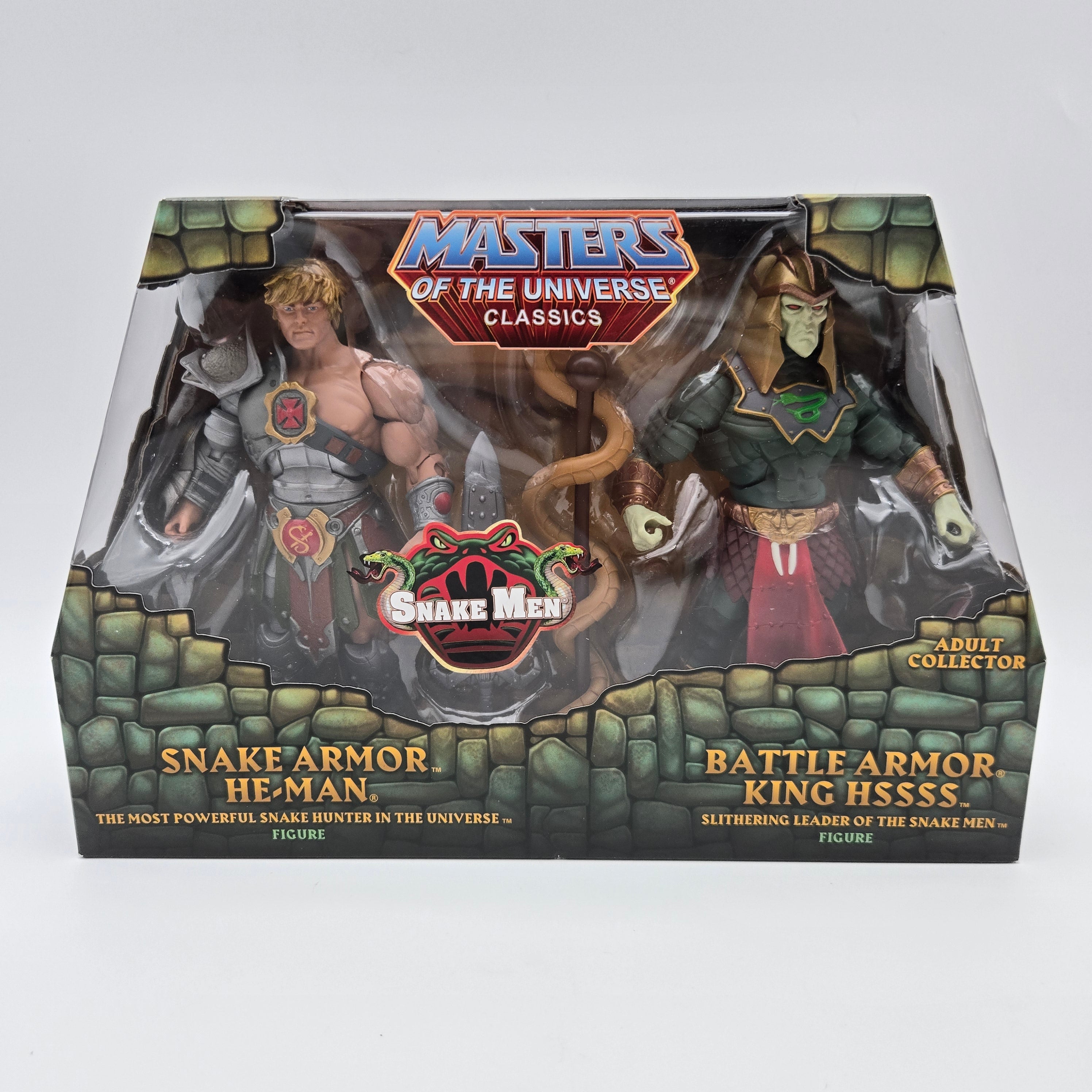 Masters of the Universe - Classics - Snake Armor He-Man & Battle Armor King HSSSS