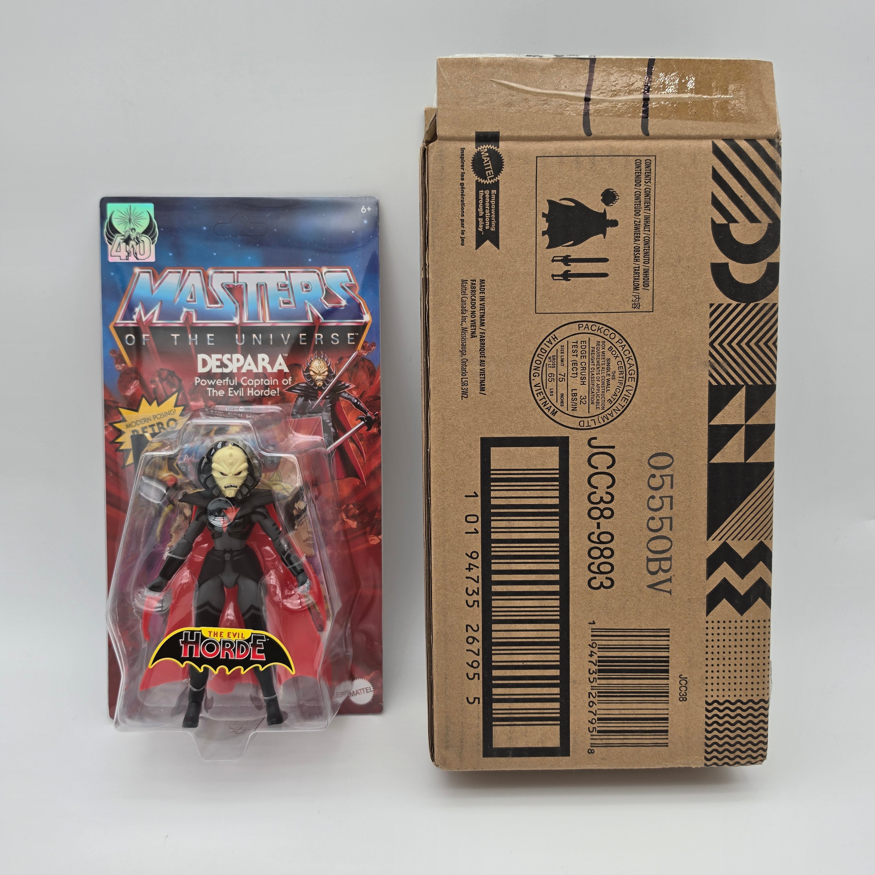 Masters of the Universe Origins - Despara (US) Collector Grade im orig. Shipper