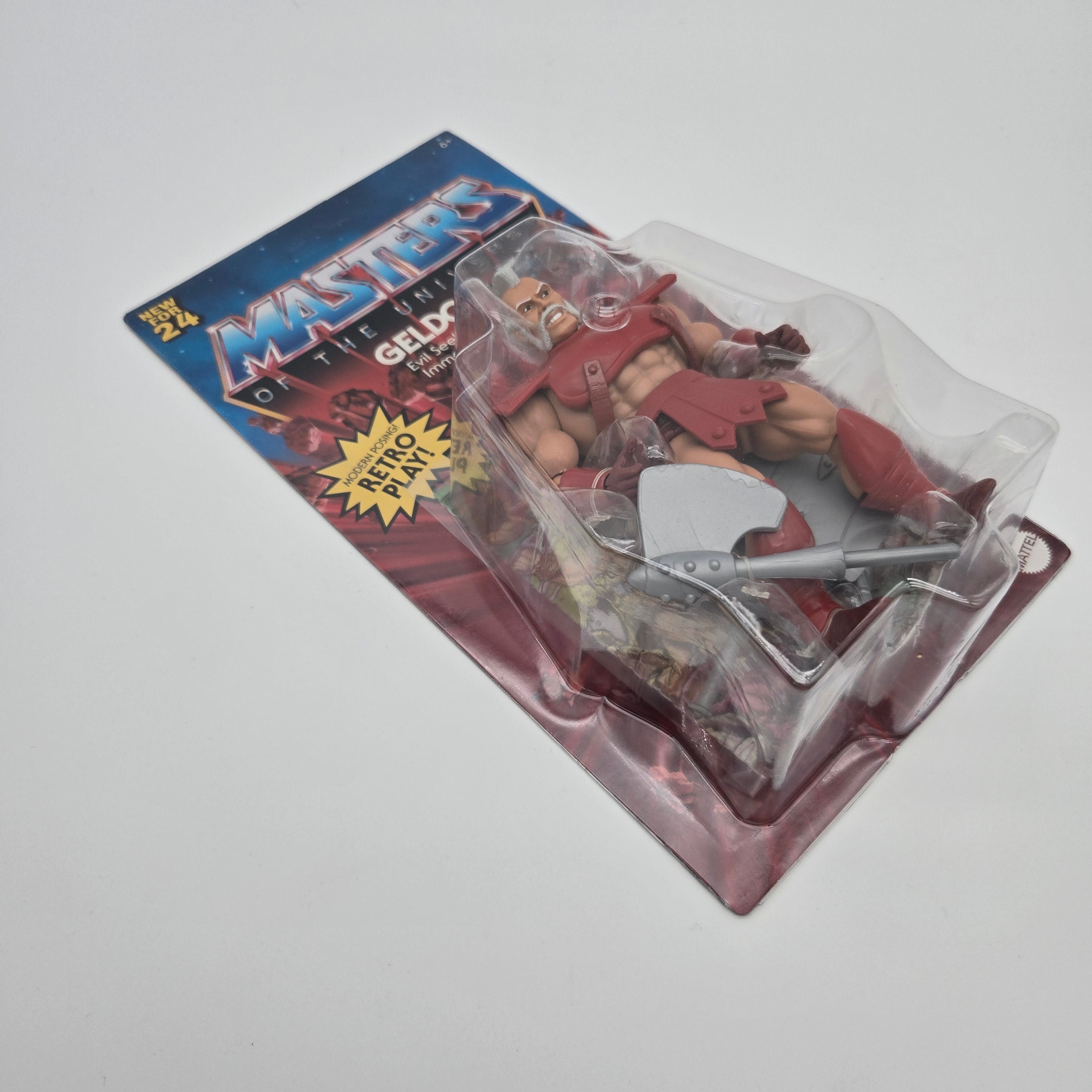 Masters of the Universe Origins - Geldor "Collector Grade" (Original Shipper)(mehrere Varianten)