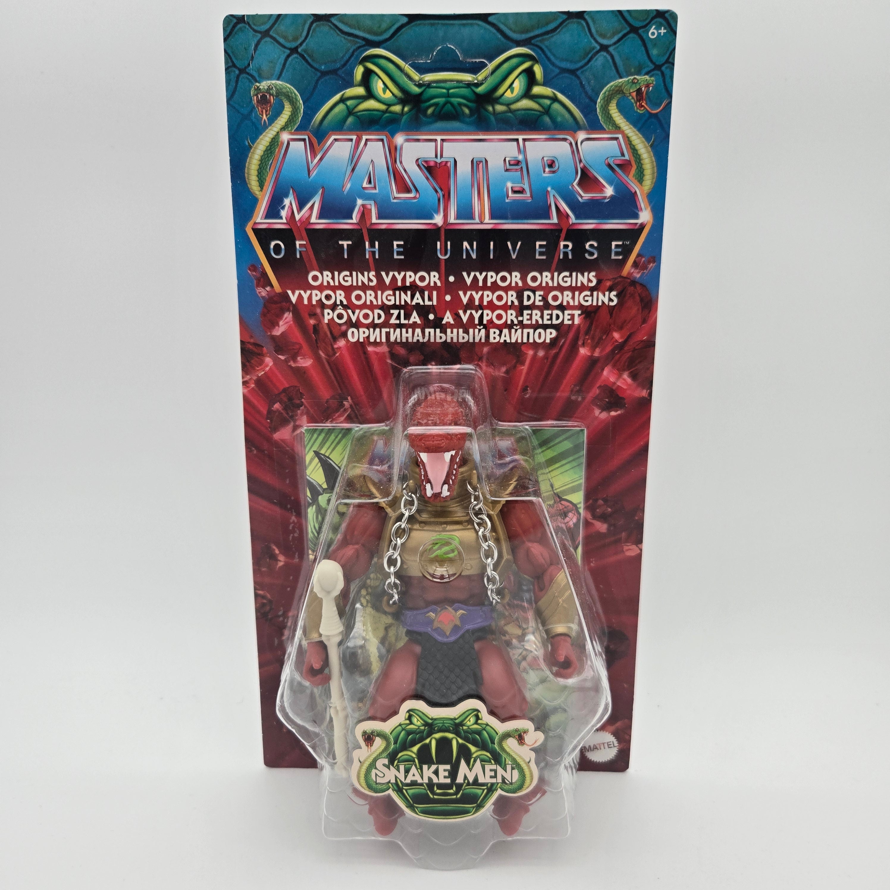 Masters of the Universe Origins Actionfigur Snake Men: Vypor 14 cm (mehrere Varianten)