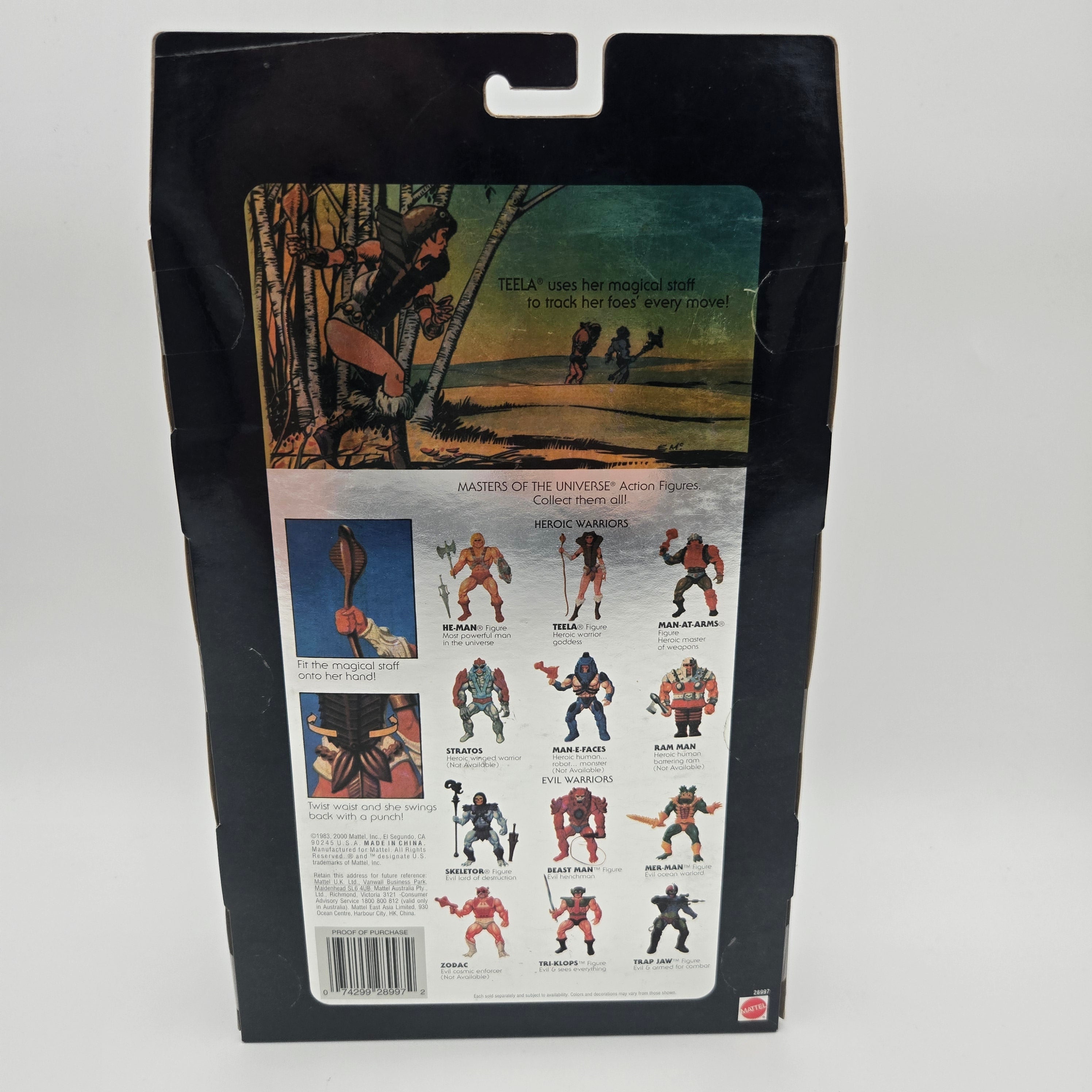 Masters of the Universe – Teela (Commemorative Series I ) – Limited Edition (Gelbstich)