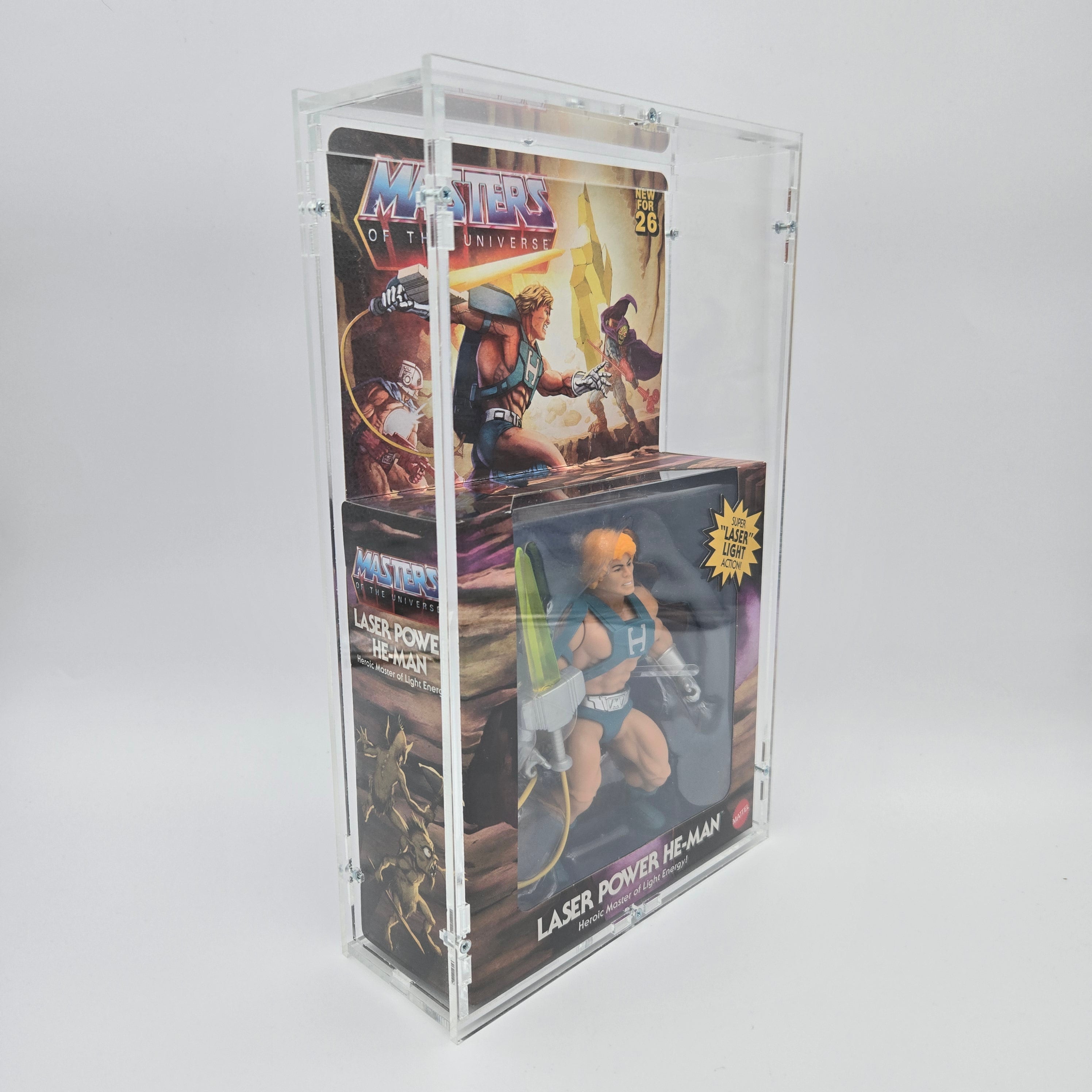 Masters of the Universe Origins - Laser Power He-Man im SORA-CASE (US)