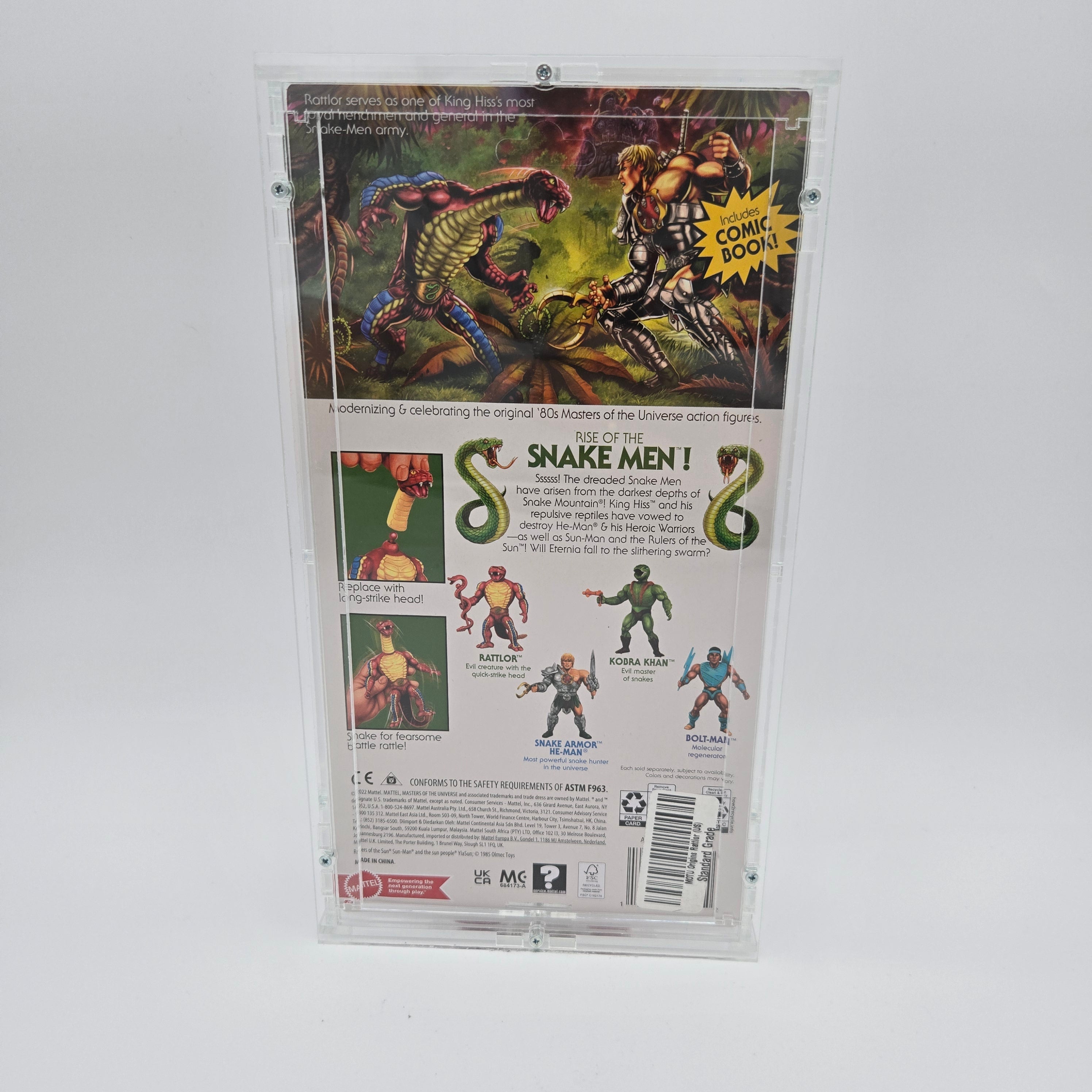 Masters of the Universe Origins Actionfigur Rattlor 14 cm (mehrere Varianten)