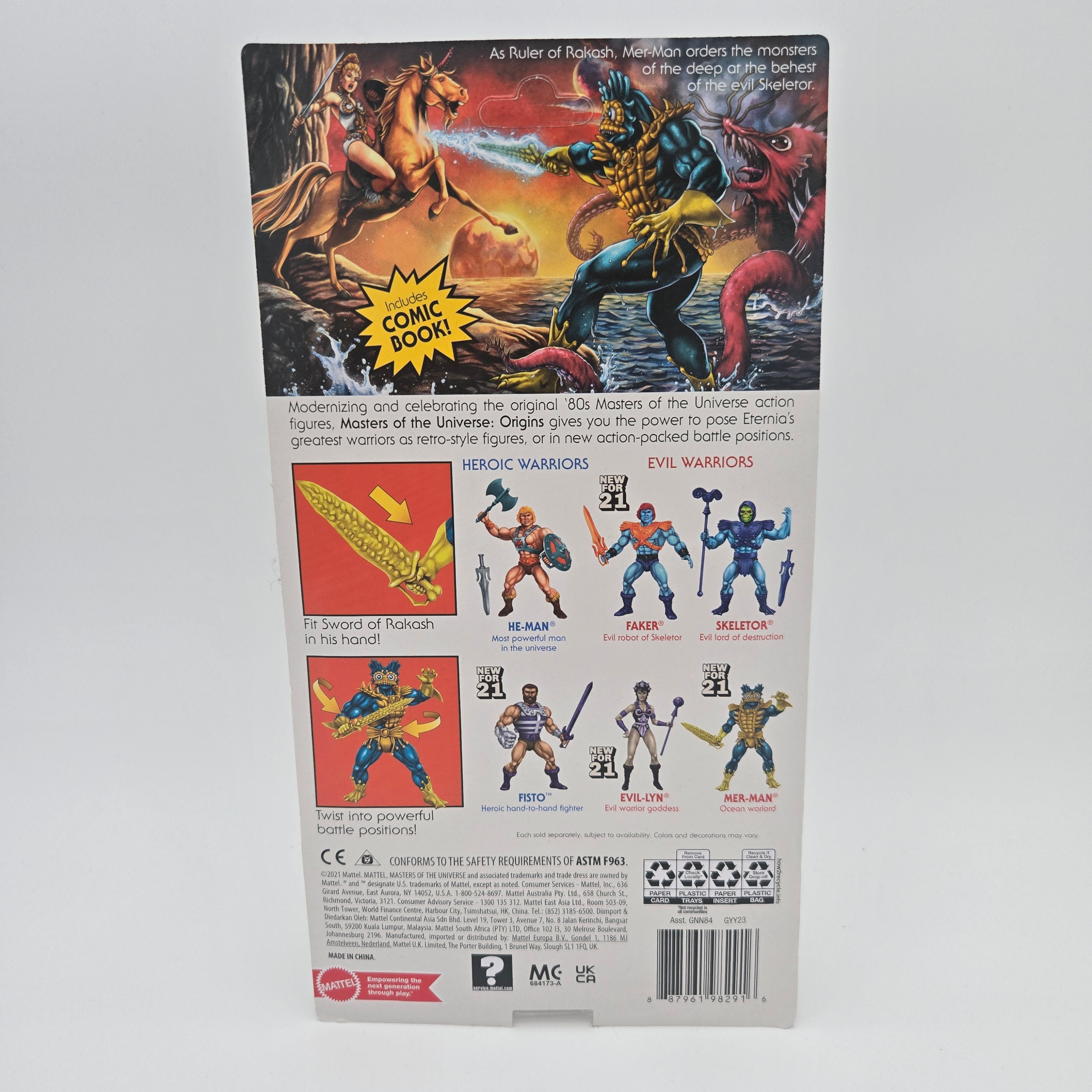 Masters of the Universe Origins - Mer-Man "LoP" (US)