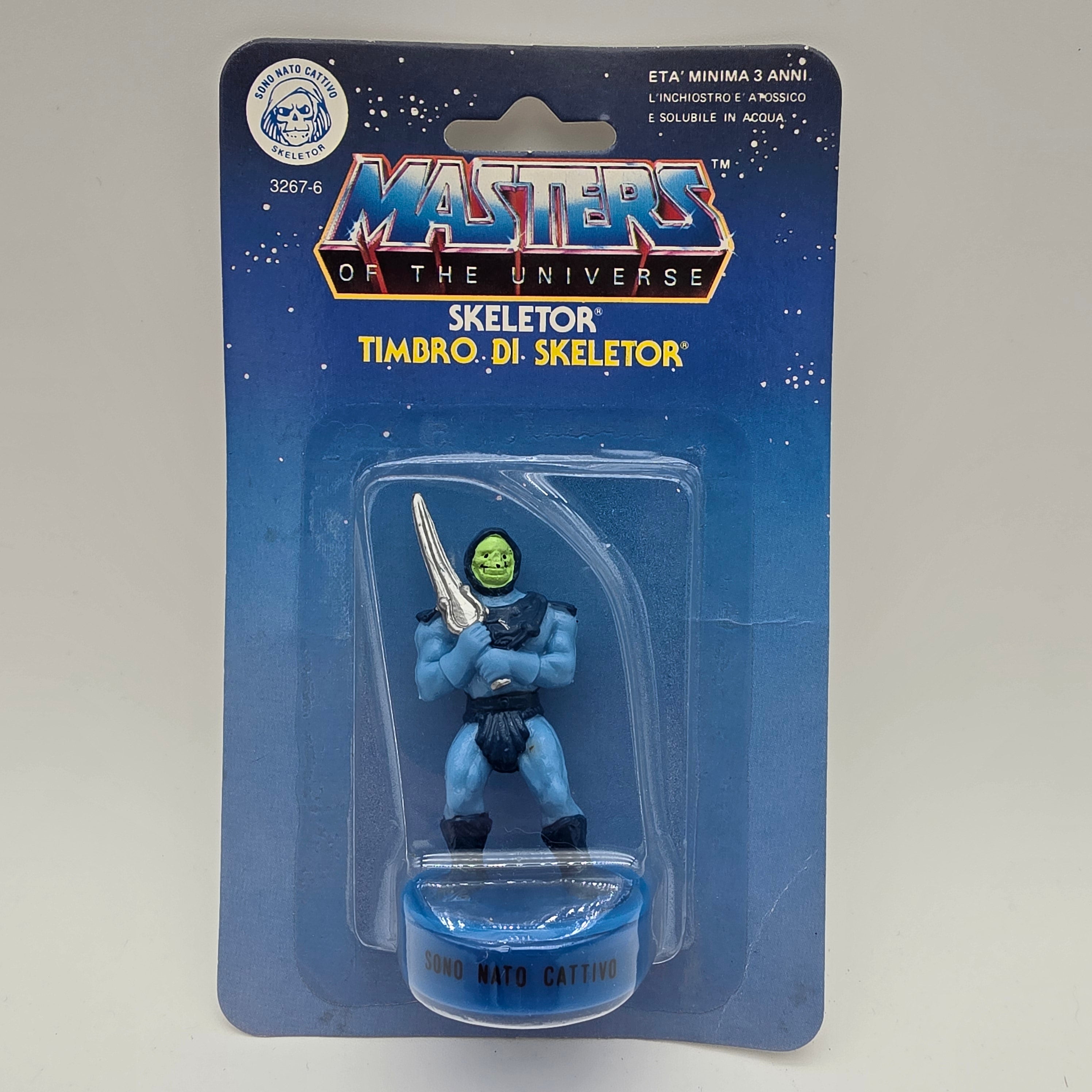 Masters of the Universe - Ministempel - Skeltor / He-Man 1985