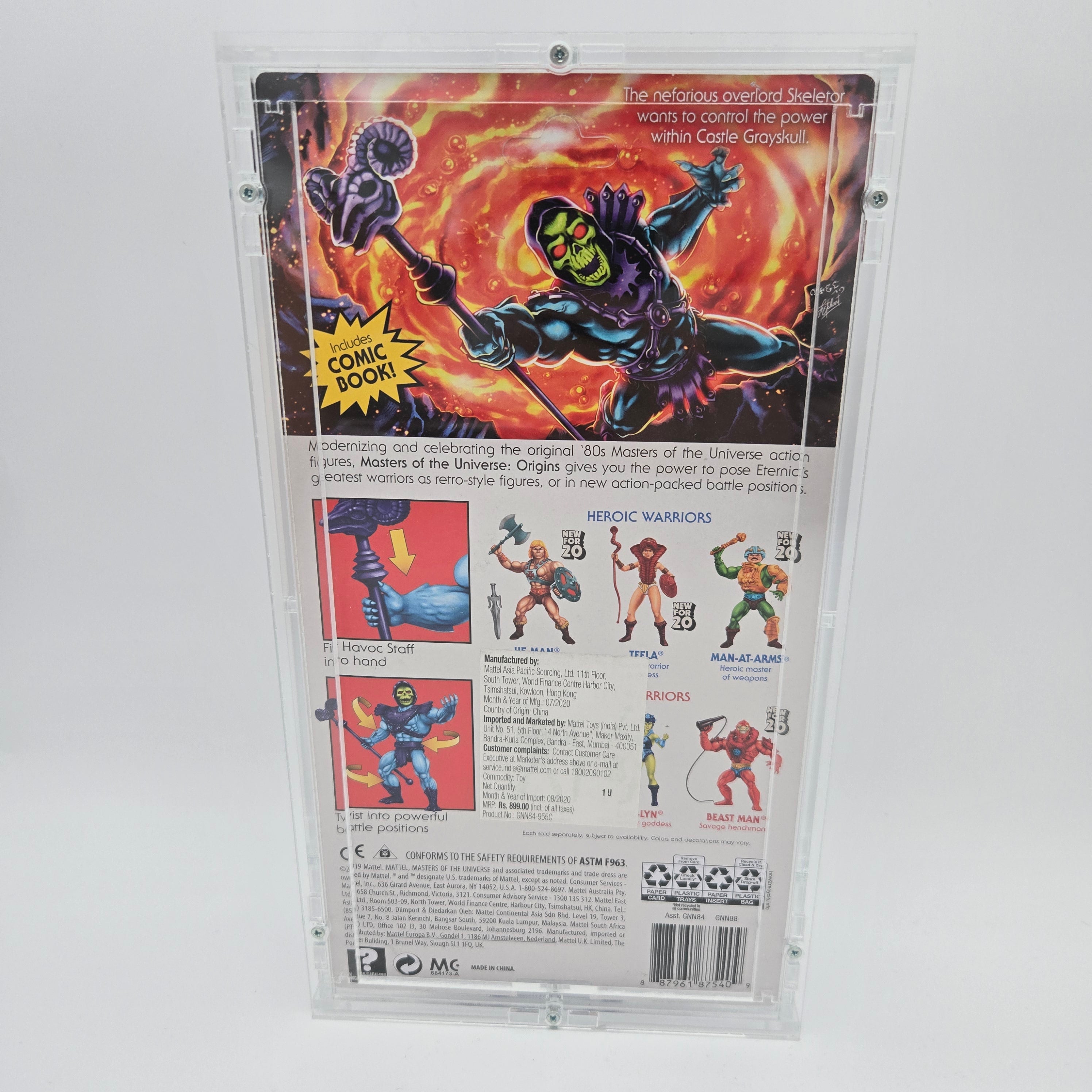 Masters of the Universe Origins Actionfigur 2020 Skeletor 14 cm (mehrere Varianten)