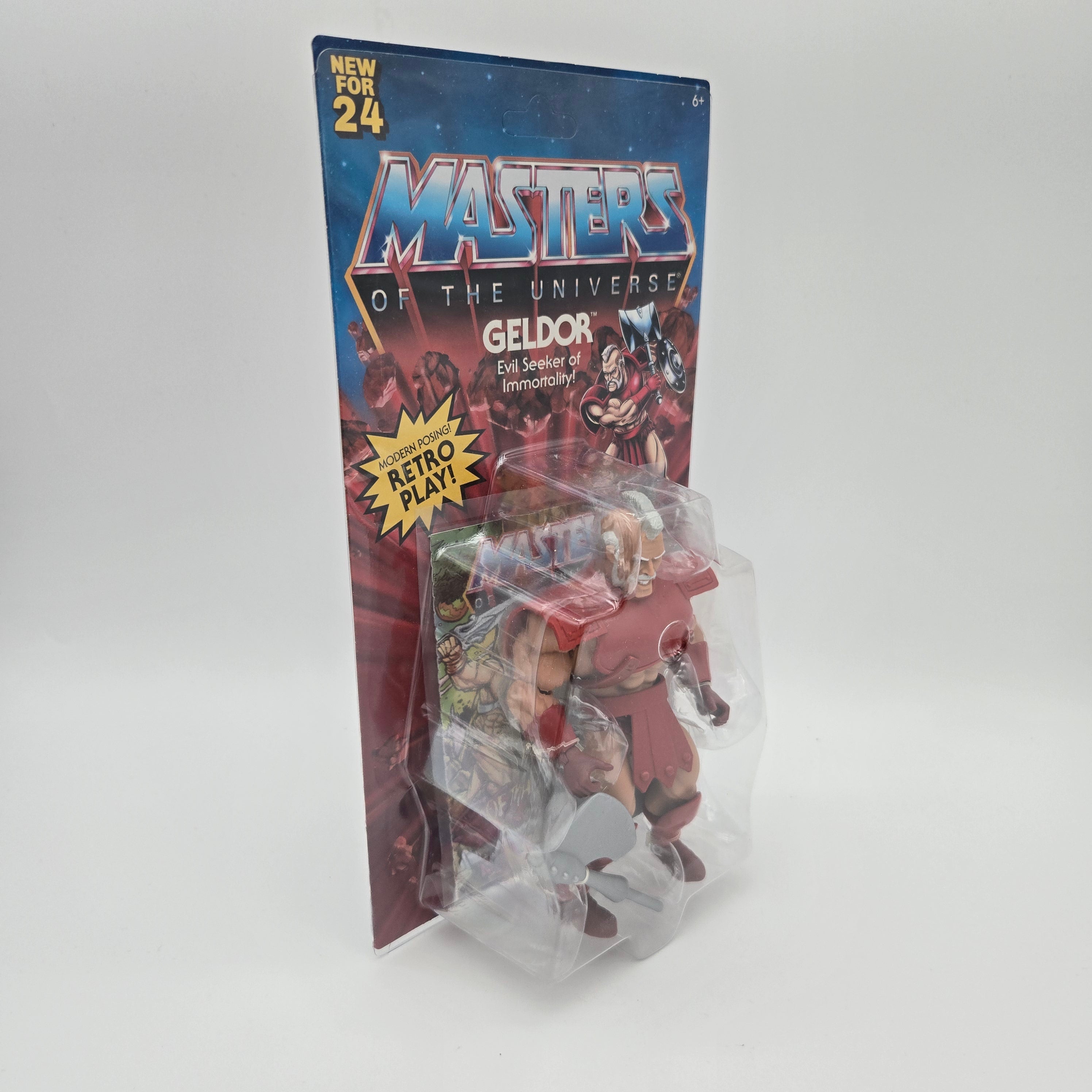 Masters of the Universe Origins - Geldor "Collector Grade" (Original Shipper)(mehrere Varianten)
