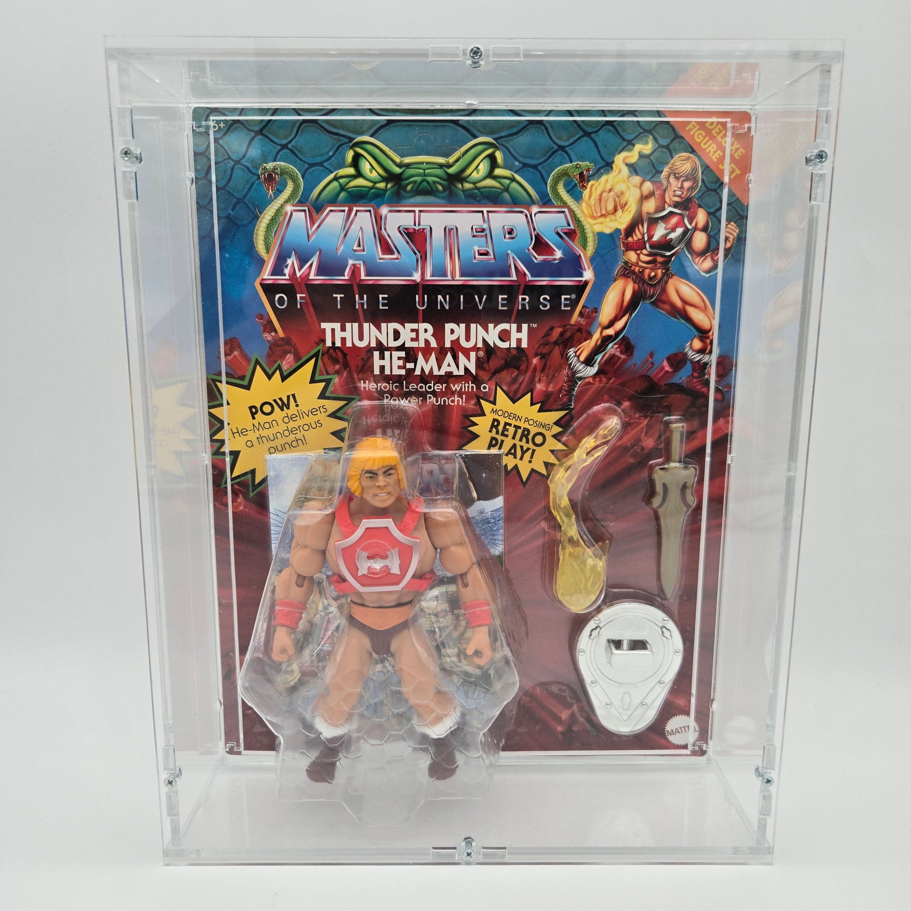 Masters of the Universe Origins - Thunder Punch He-Man im SORA-CASE (US)