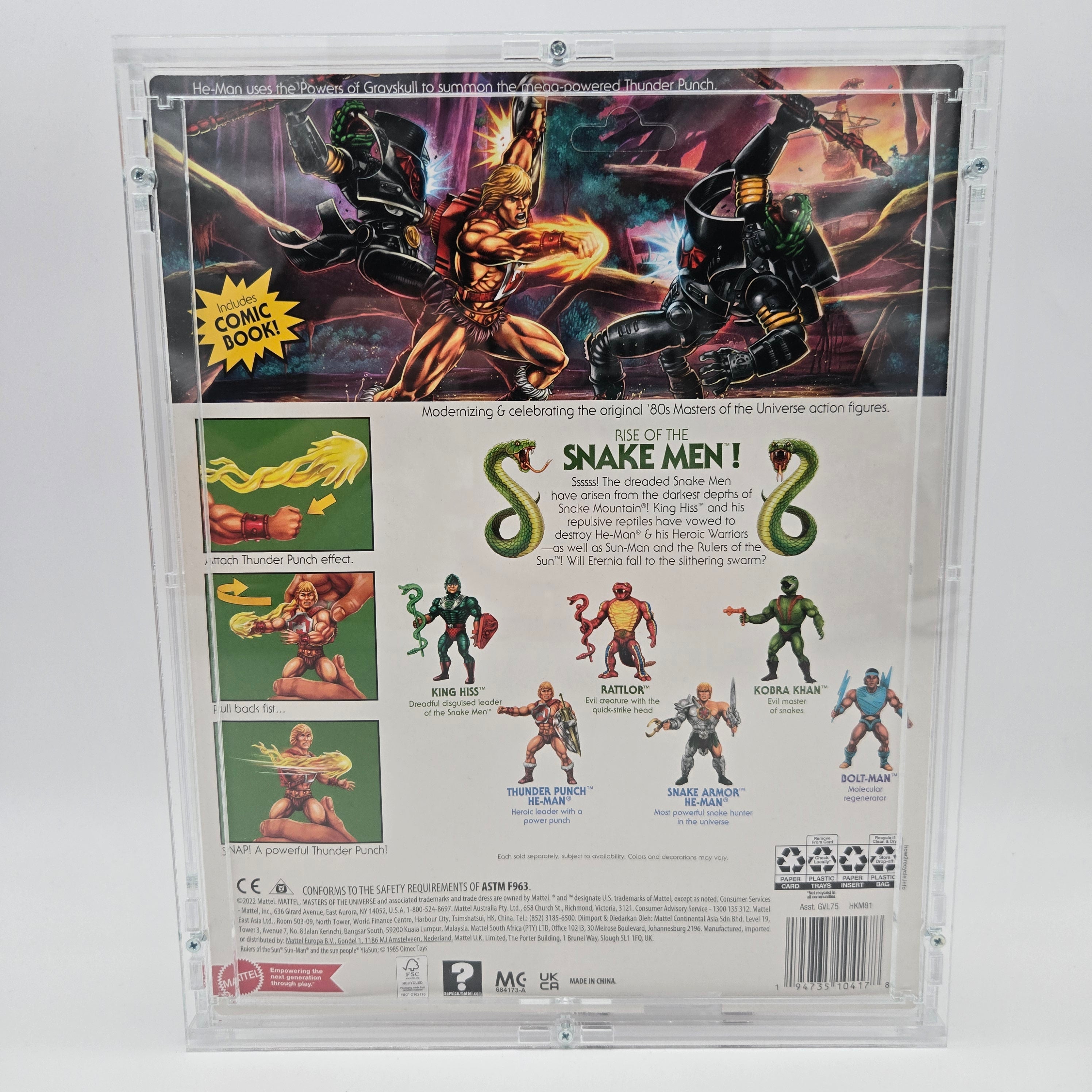 Masters of the Universe Origins - Thunder Punch He-Man im SORA-CASE (US)