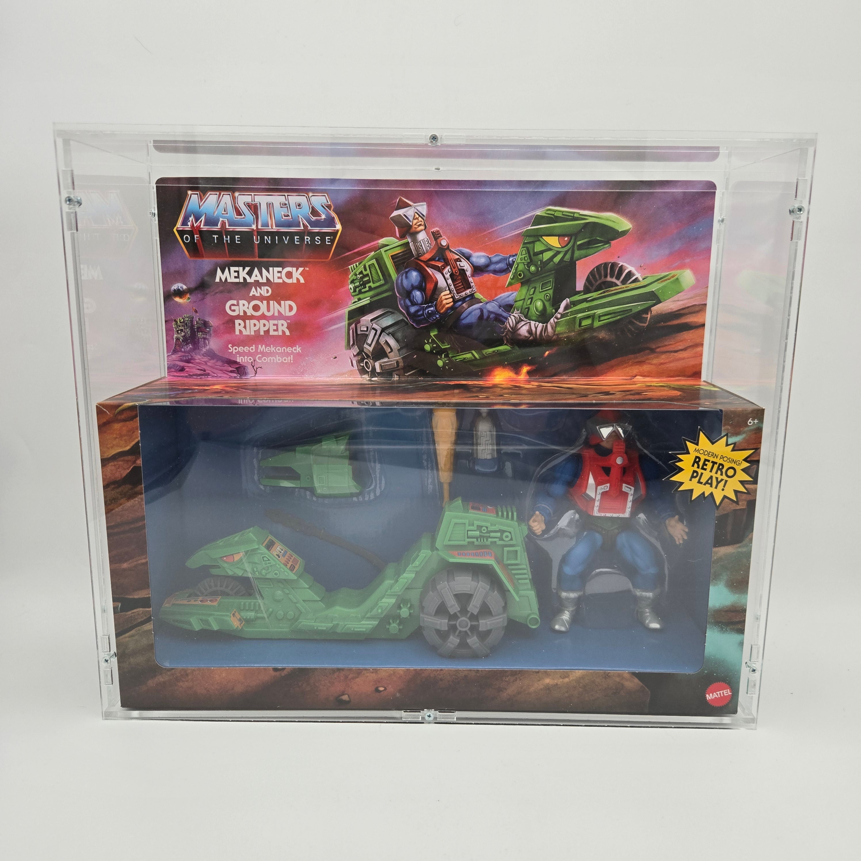 Masters of the Universe Origins - Mekaneck & Ground Ripper im SORA-CASE (US)