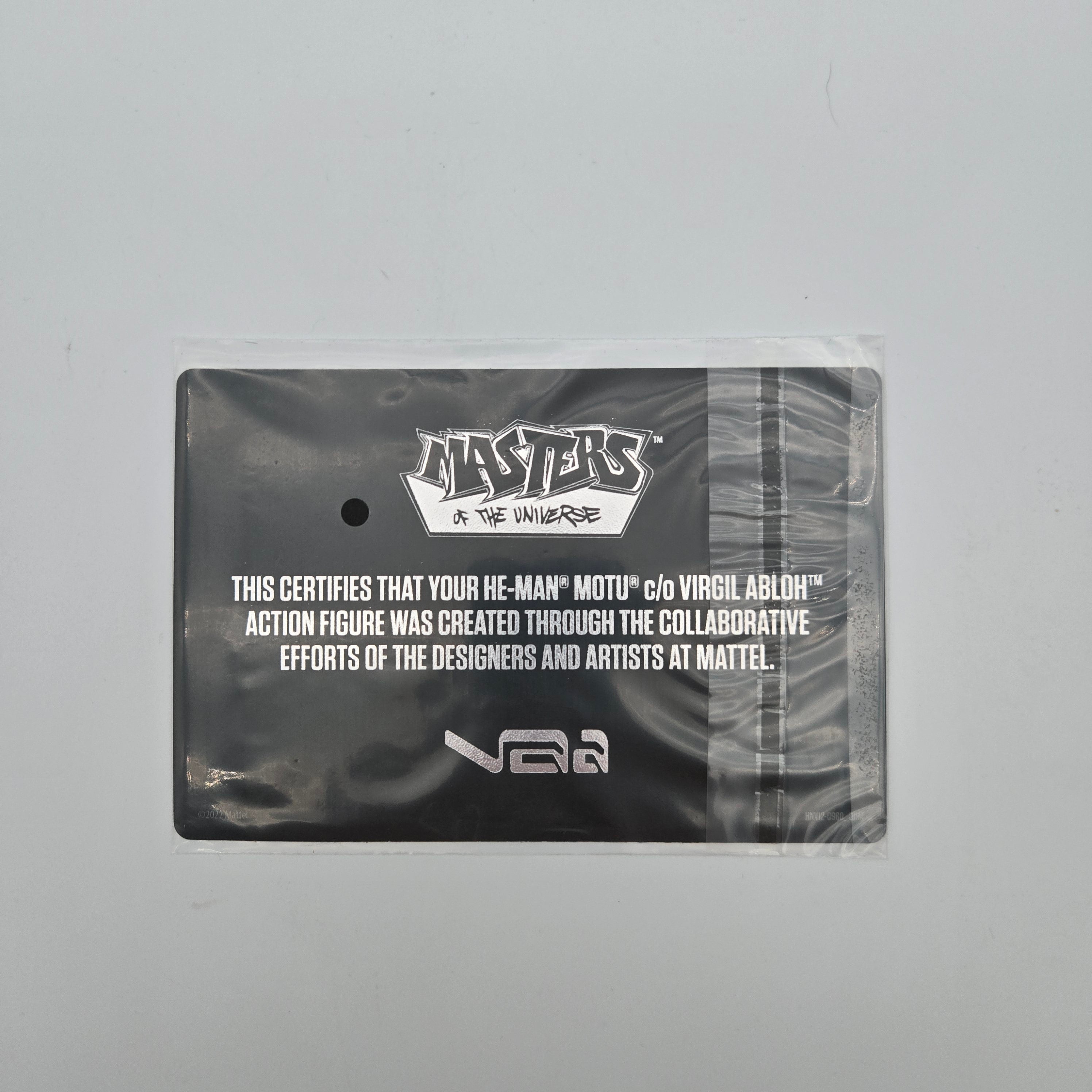 Masters of the Universe - Virgil Abloh - He-.Man + Zertifikat