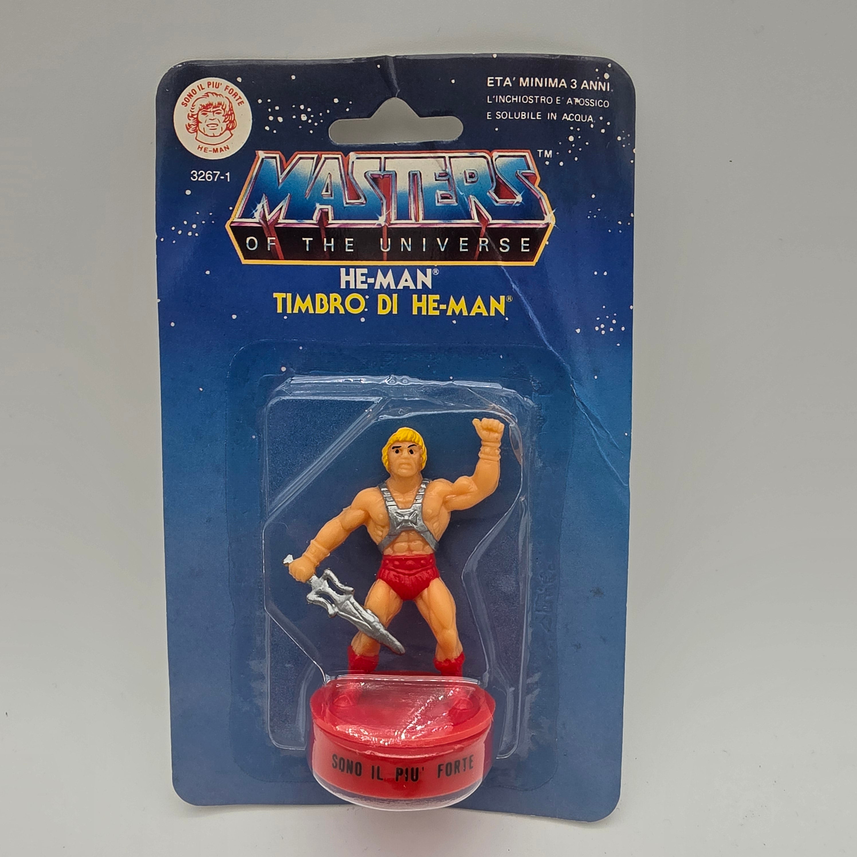 Masters of the Universe - Ministempel - Skeltor / He-Man 1985