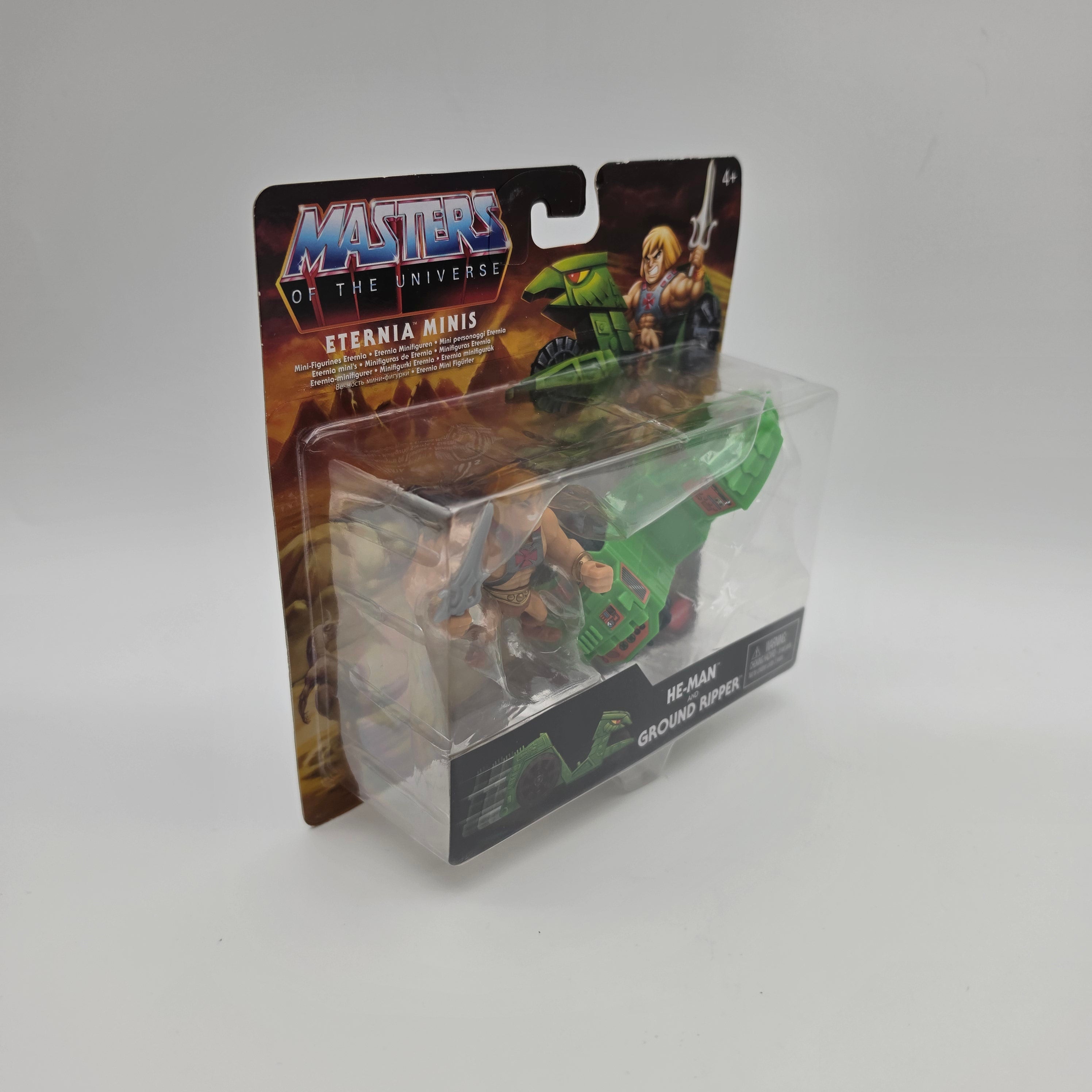 Masters of the Universe - Eternia Minis - He-Man & Ground Ripper