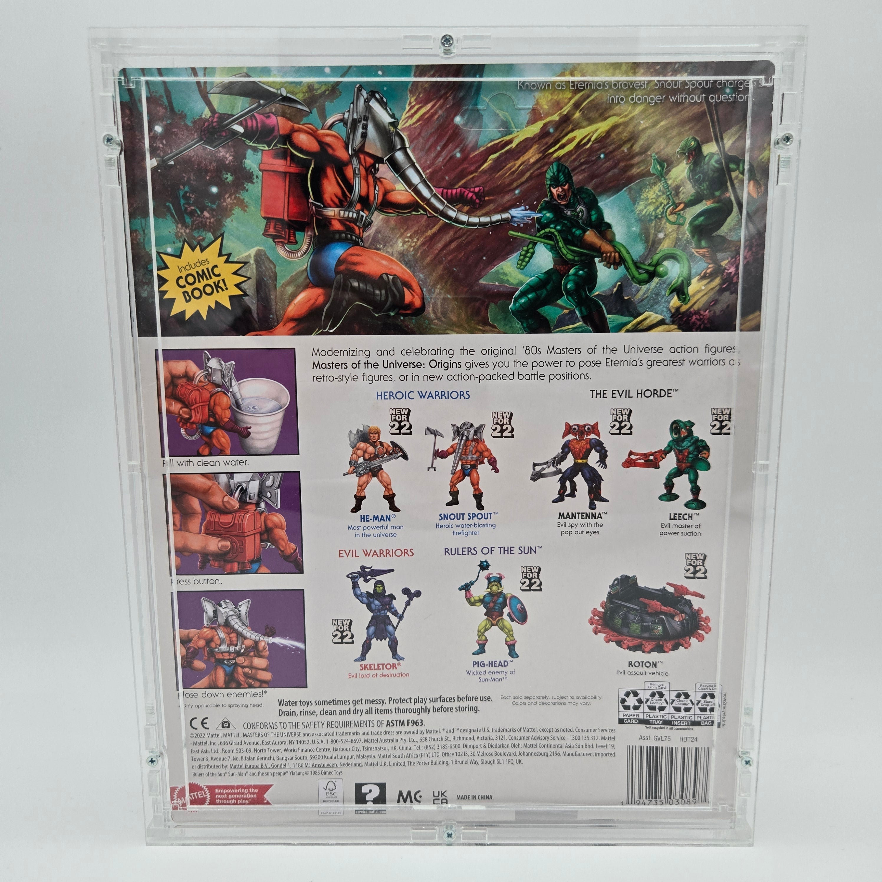 Masters of the Universe Origins - Snout Spout im SORA-CASE (US)