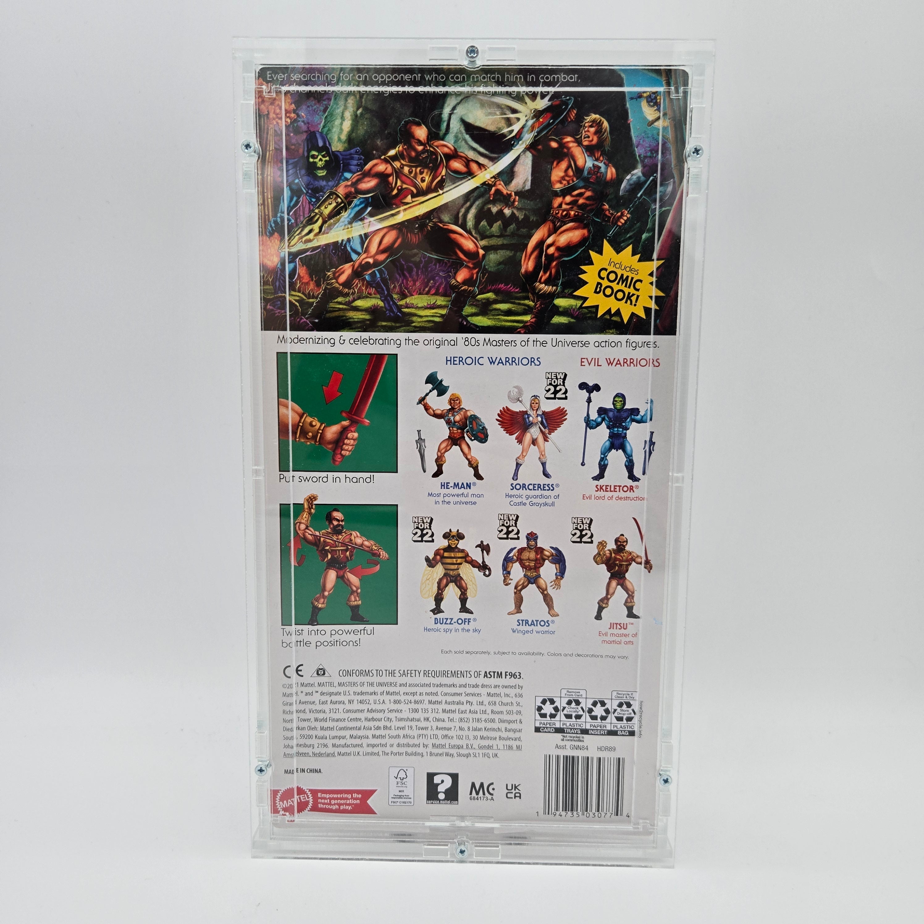 Masters of the Universe Origins - Jitsu "Collector Grade" (Original Shipper)(mehrere Varianten)