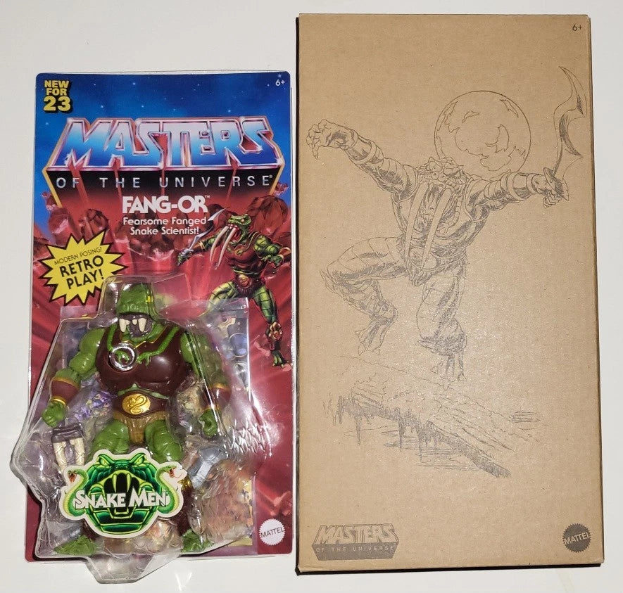 Masters of the Universe Origins - Fang-Or "Collector Grade" (Original Shipper)